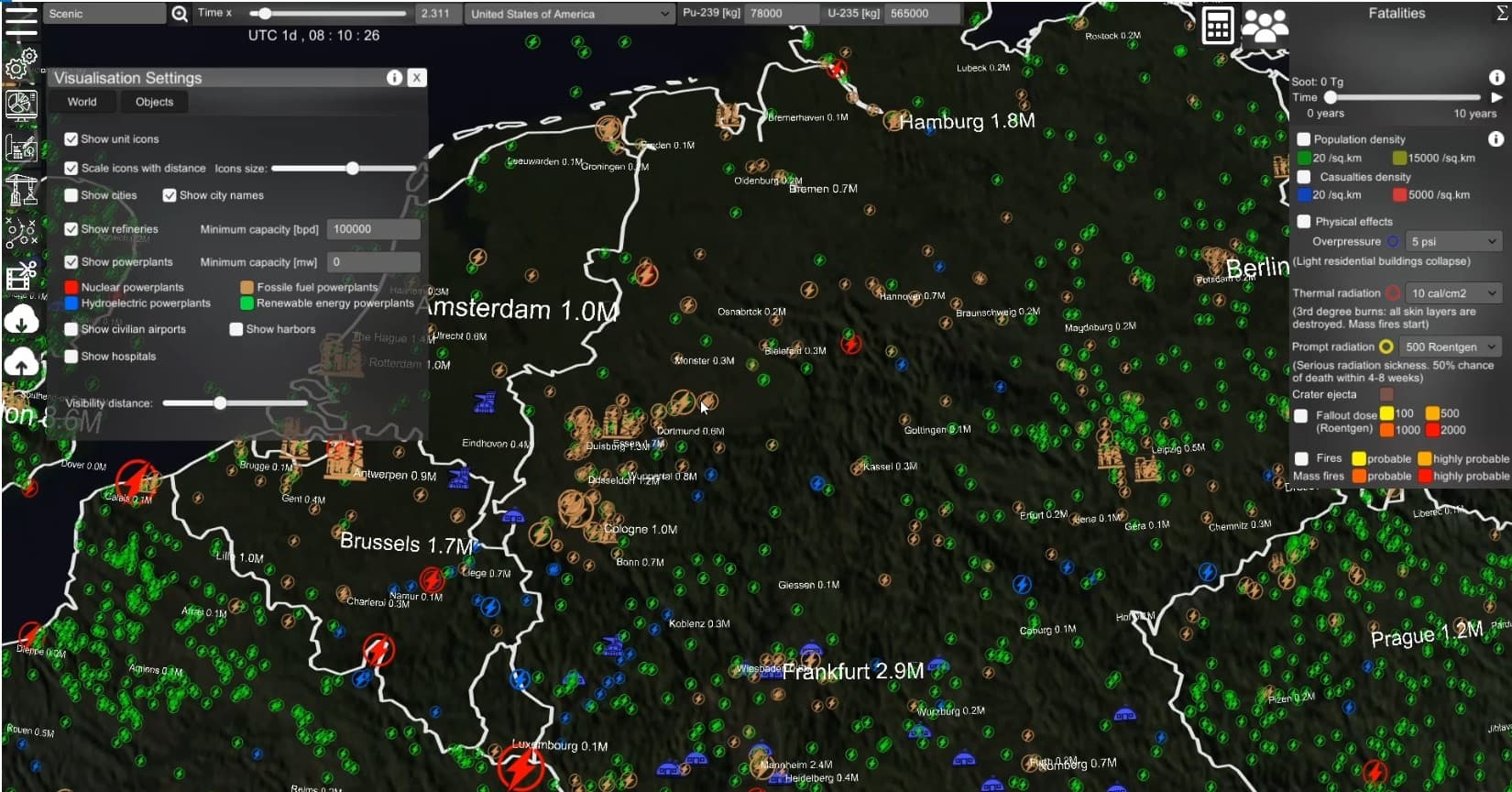 Nuclear War Simulator PC Steam Account - 3