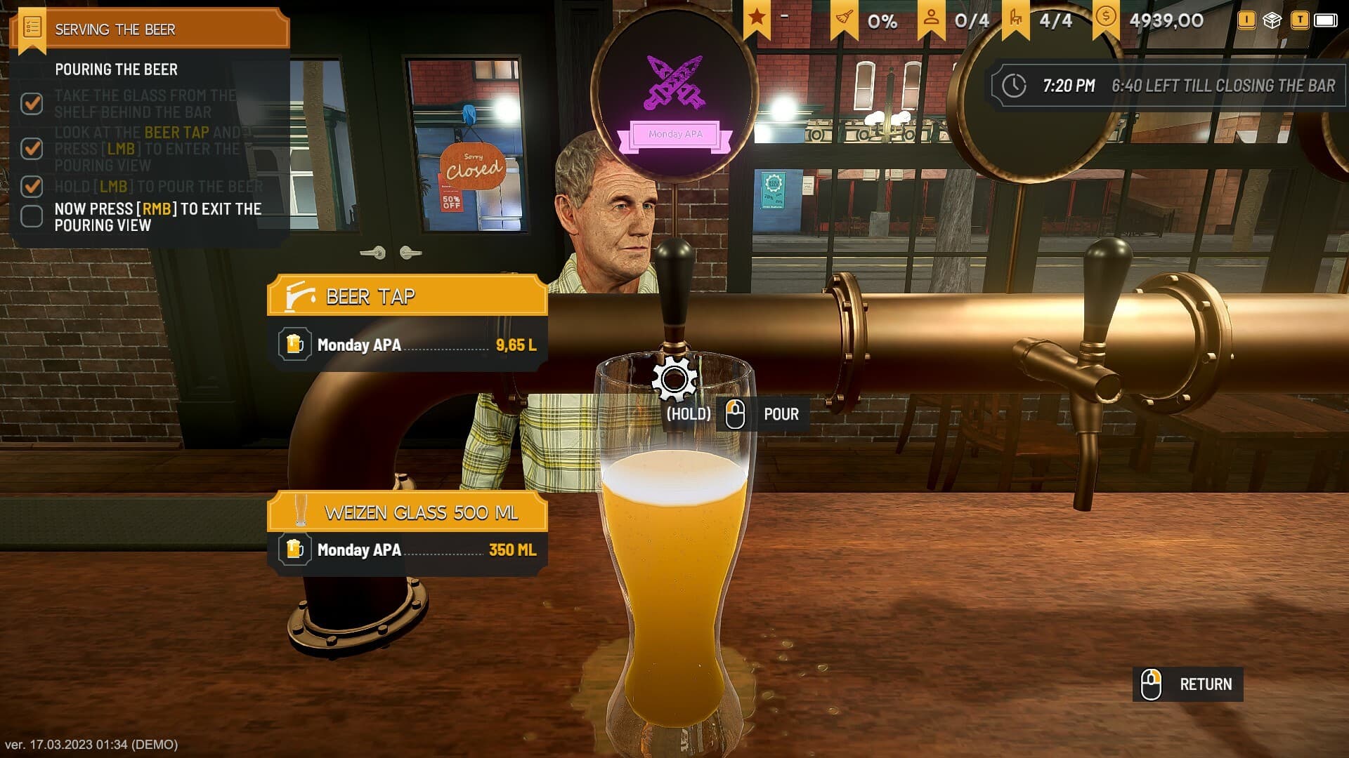 Brewpub Simulator Steam Account - 3