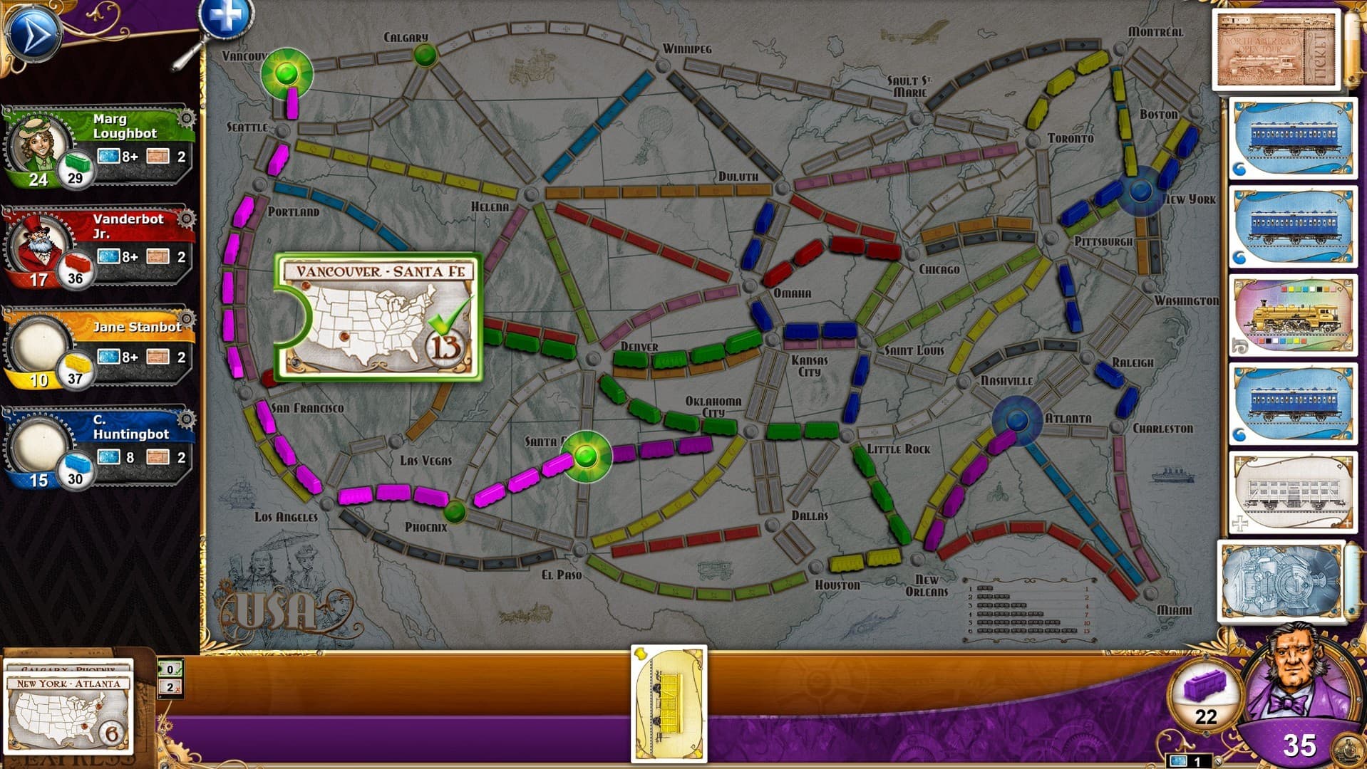 Ticket to Ride: Classic Edition Steam CD Key - 3