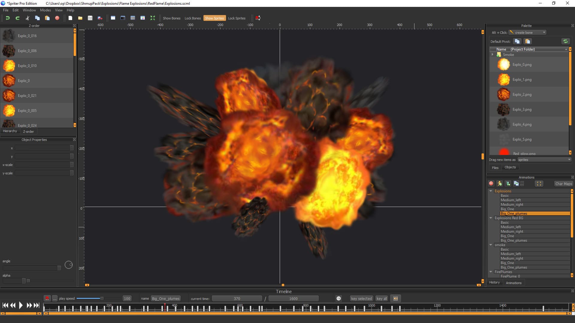 Spriter: Radius-Wing SHMUP Animated Art Pack Steam CD Key - 7