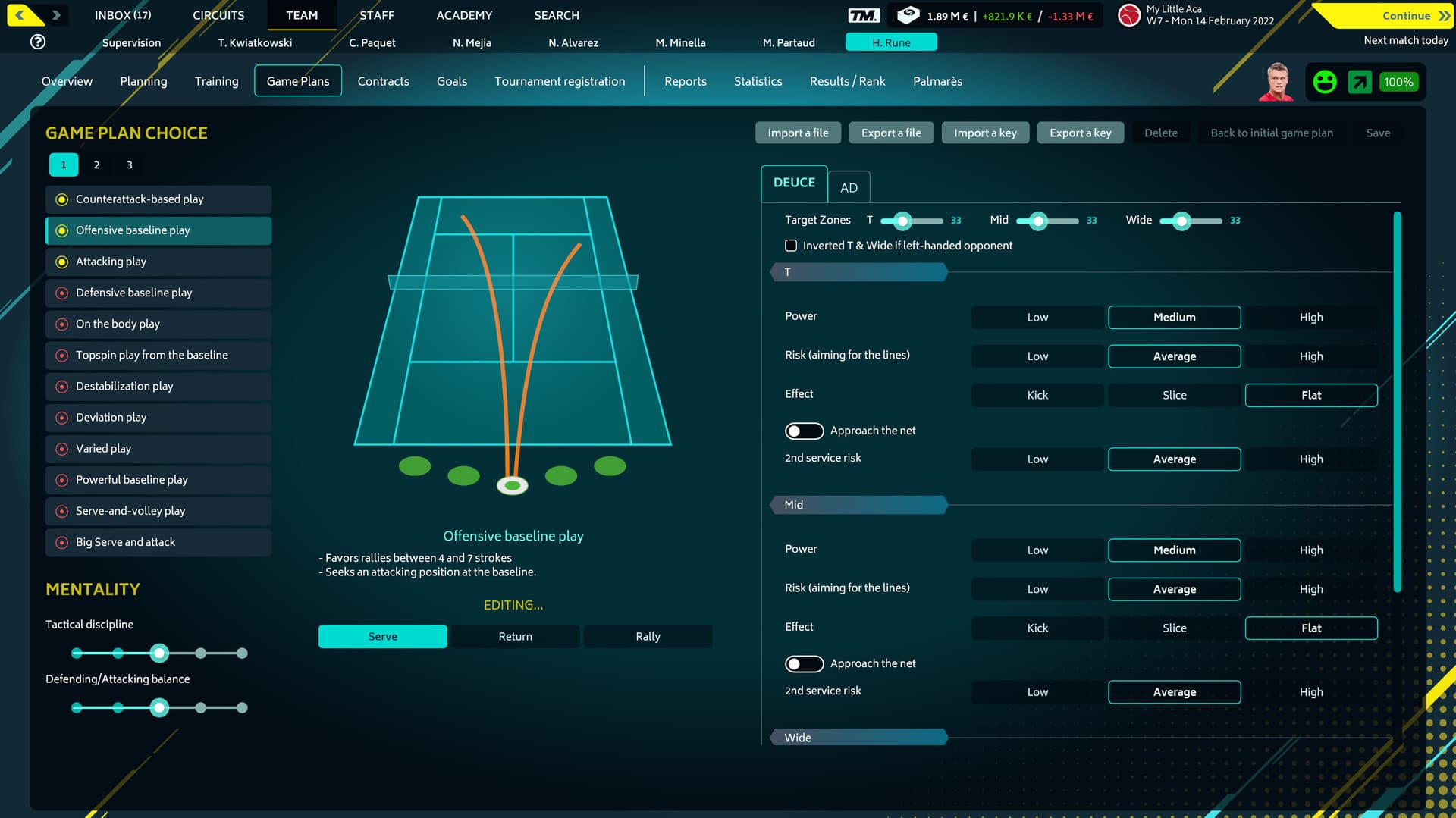 Tennis Manager 2022 PC Steam Account - 7
