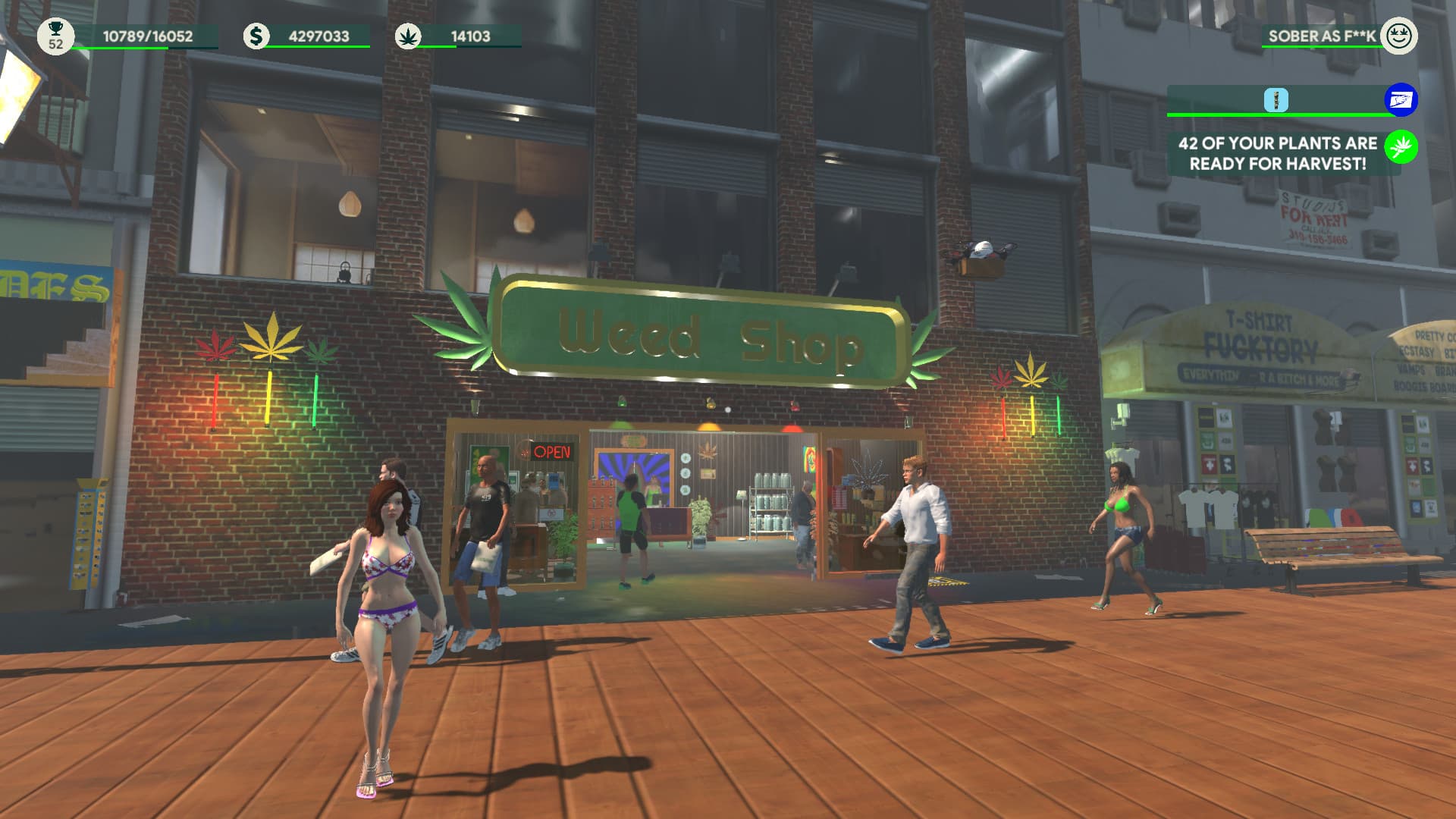 Weed Shop 3 PC Steam Account - 7