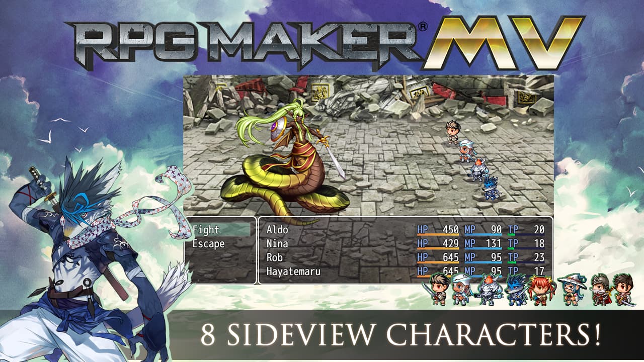 RPG Maker MV - Cover Art Characters Pack DLC Steam CD Key - 3