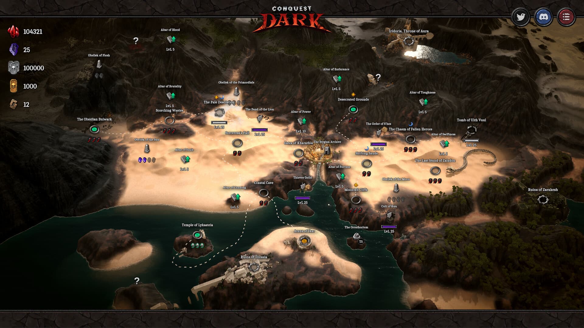 Conquest Dark PC Steam Account - 2