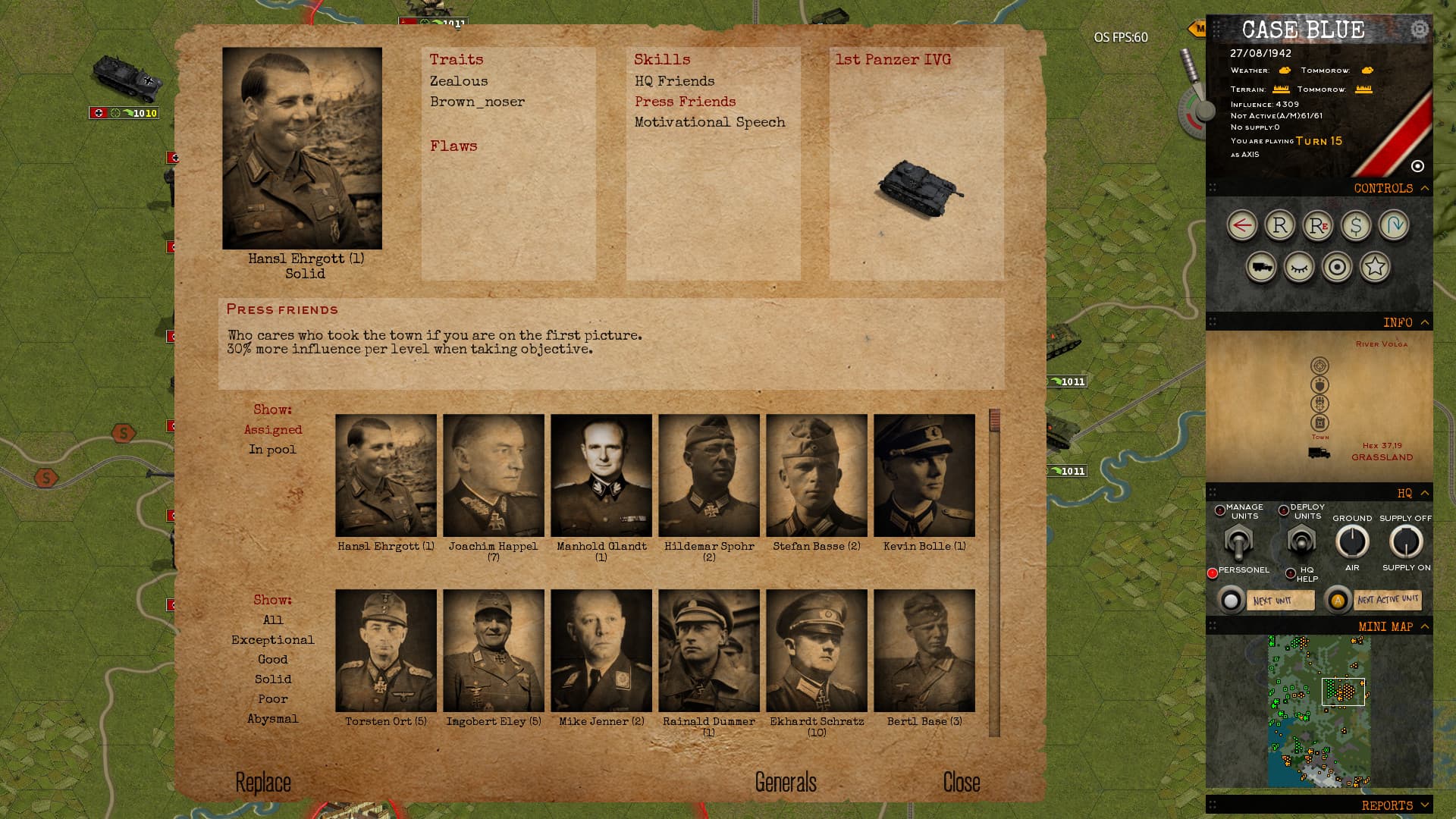 Klotzen! Panzer Battles PC Steam Account - 7