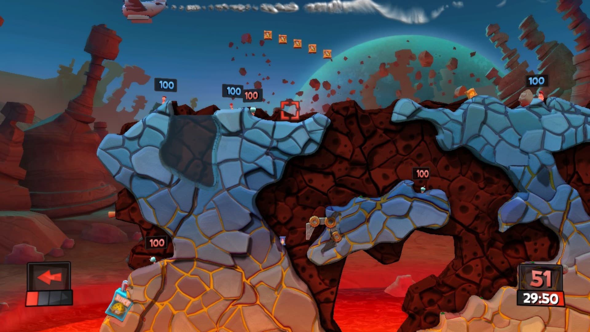 Worms Revolution - Mars Pack DLC PC Steam CD Key - 4