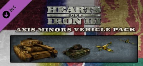 Hearts of Iron III - Axis Minors Vehicle Pack DLC Steam CD Key