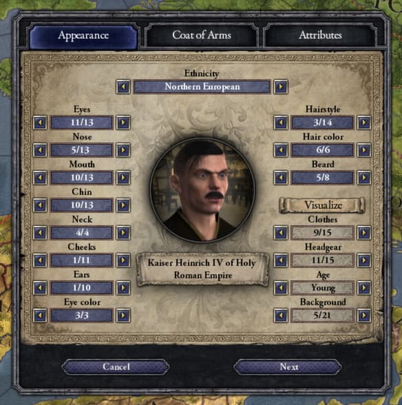Crusader Kings II - Ruler Designer DLC PC Steam CD Key - 3