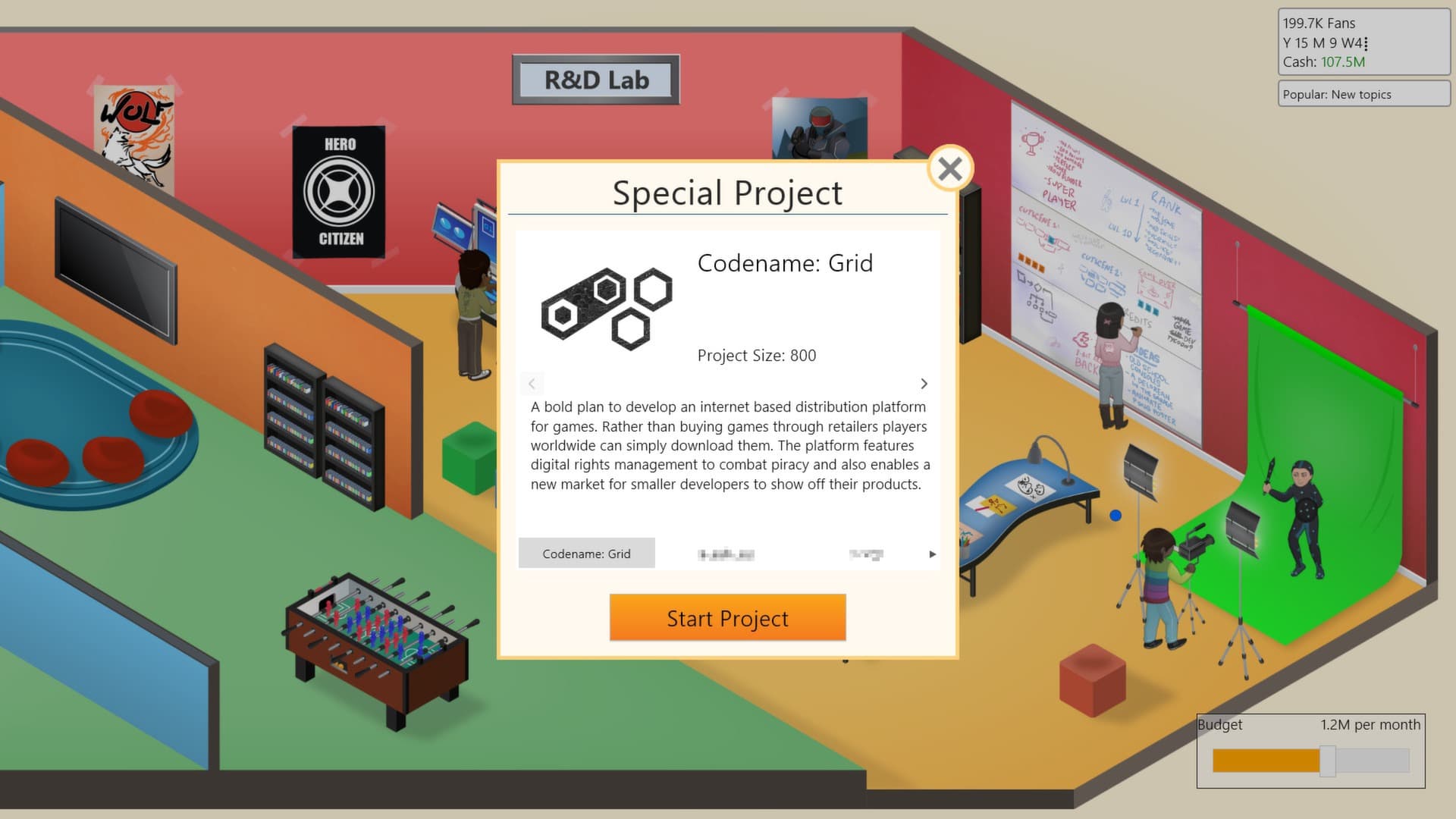 Game Dev Tycoon PC Steam Account - 7
