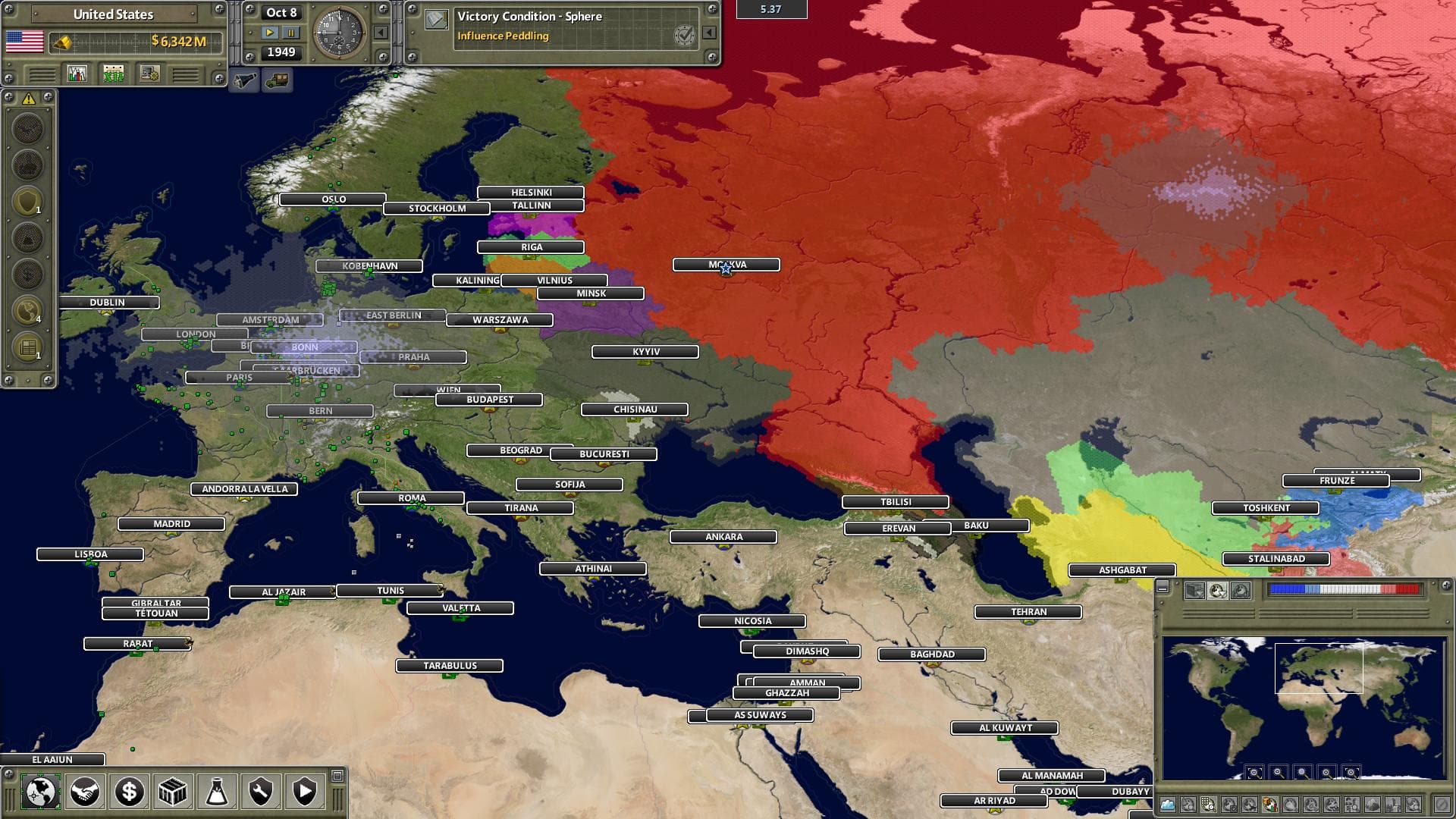 Supreme Ruler Ultimate PC Steam Account - 4