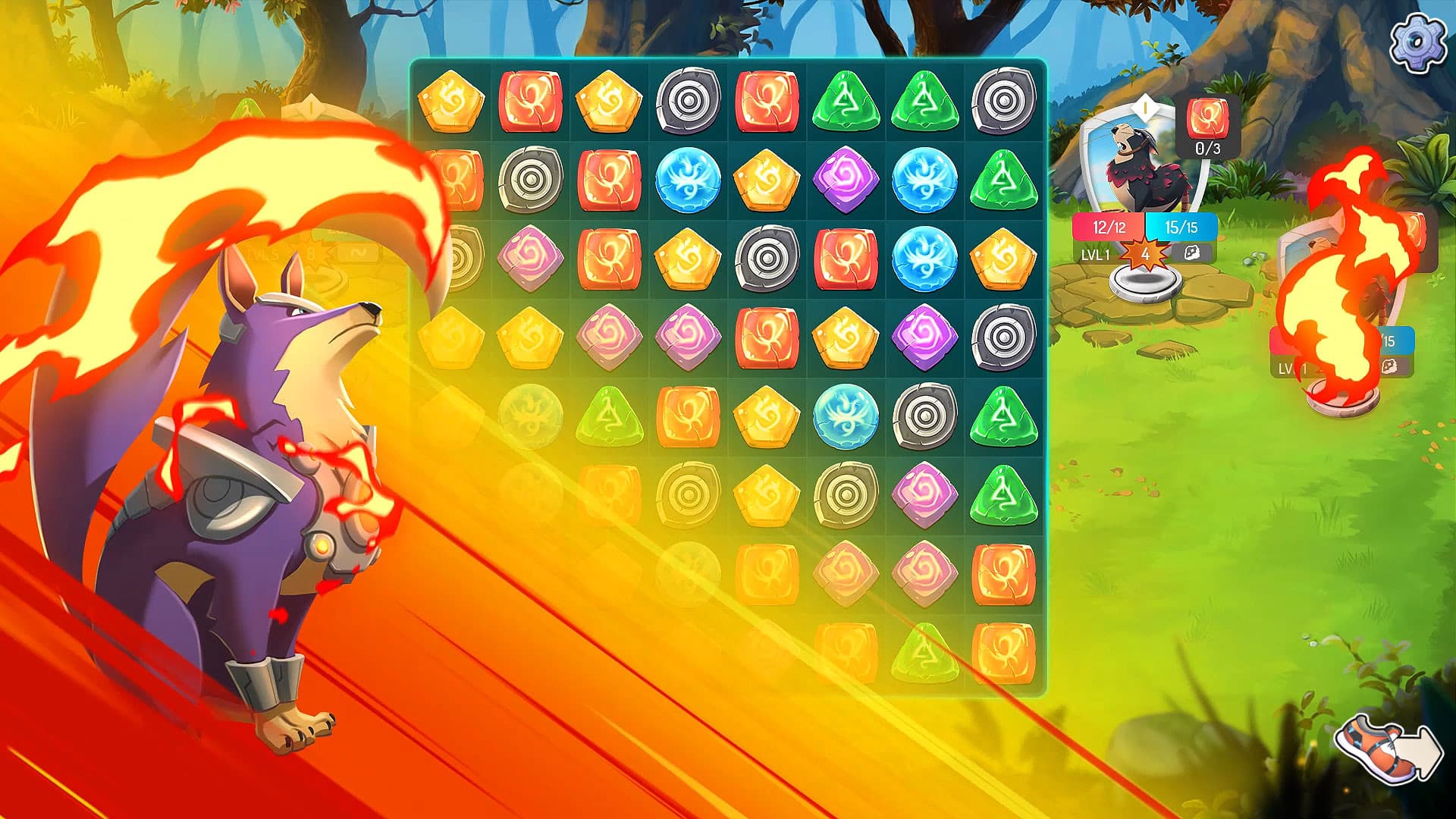 Beasties - Monster Trainer Puzzle RPG PC Steam Account - 4