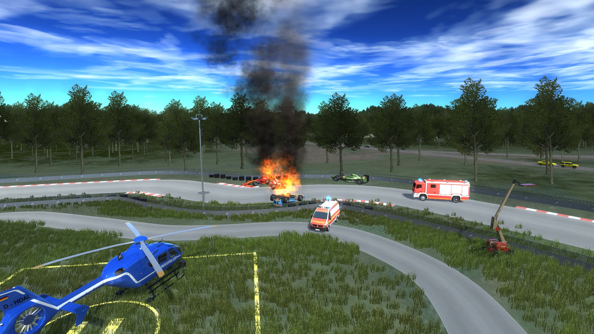 Police Helicopter Simulator PC Steam Account - 3