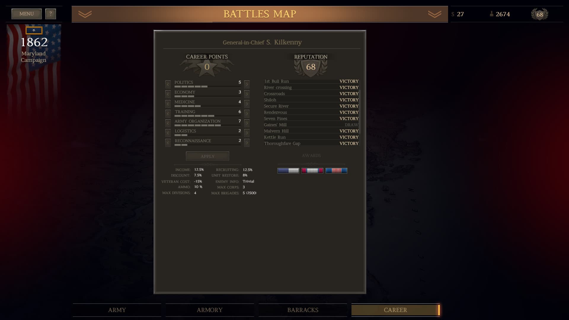 Ultimate General: Civil War PC Steam Account - 6