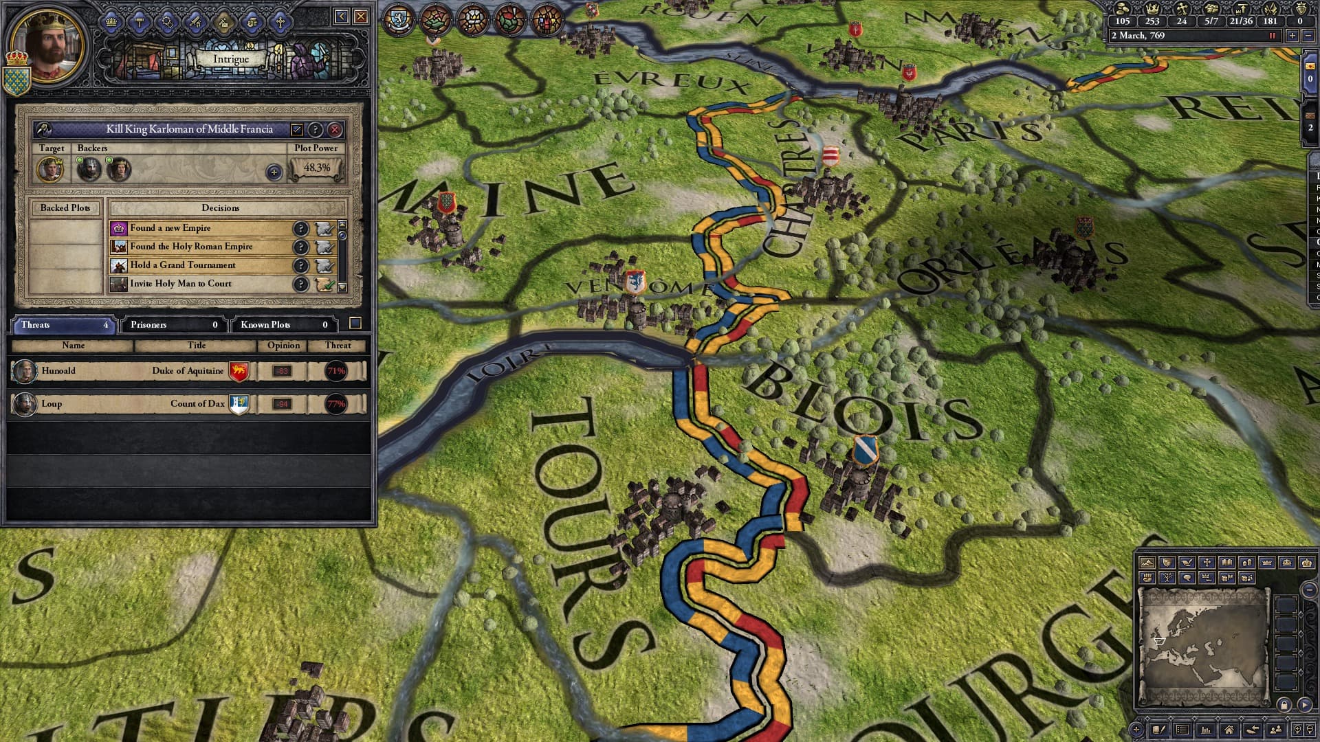 Crusader Kings II - Charlemagne DLC PC Steam CD Key - 8