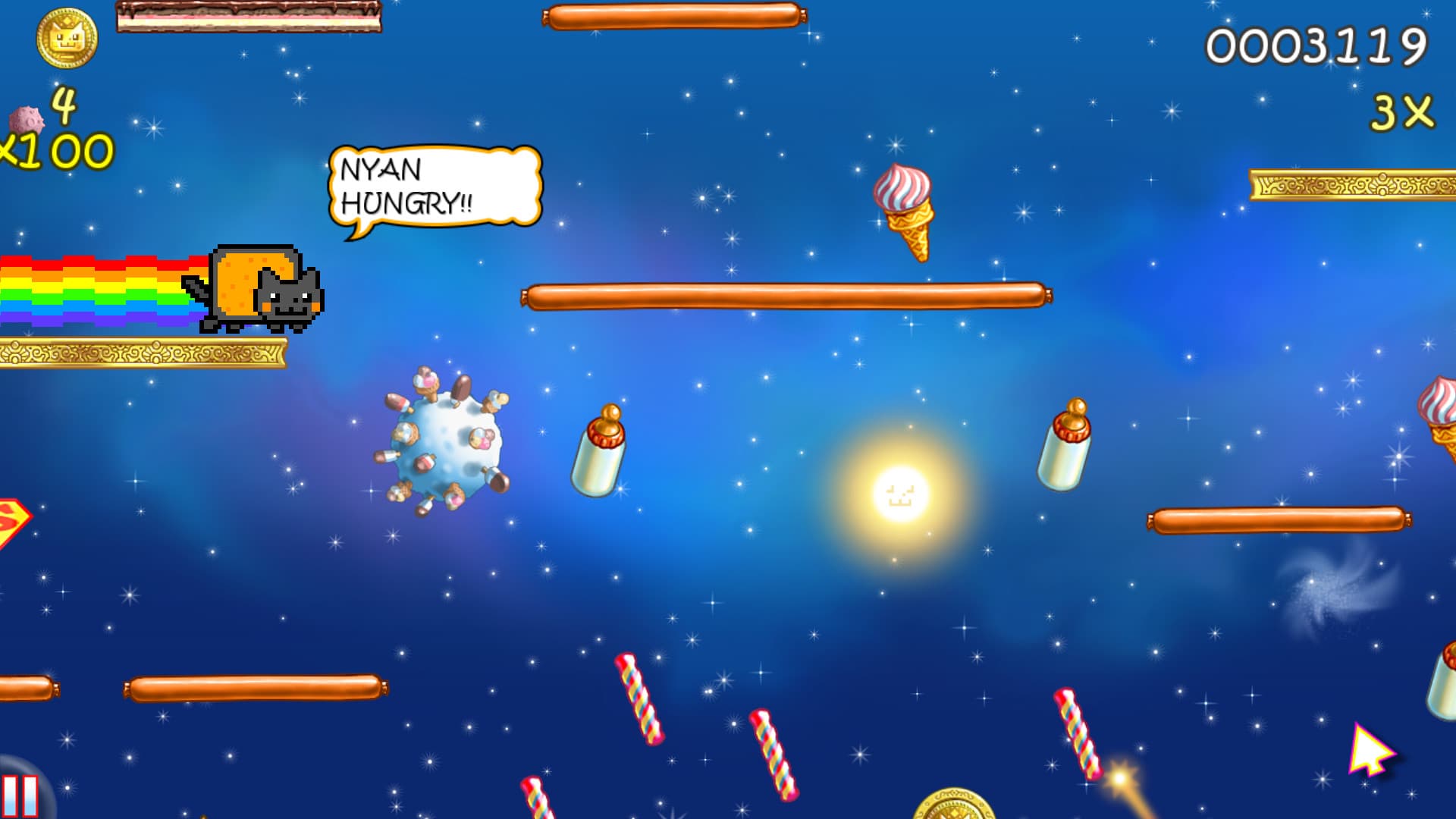 Nyan Cat: Lost In Space PC Steam CD Key - 8