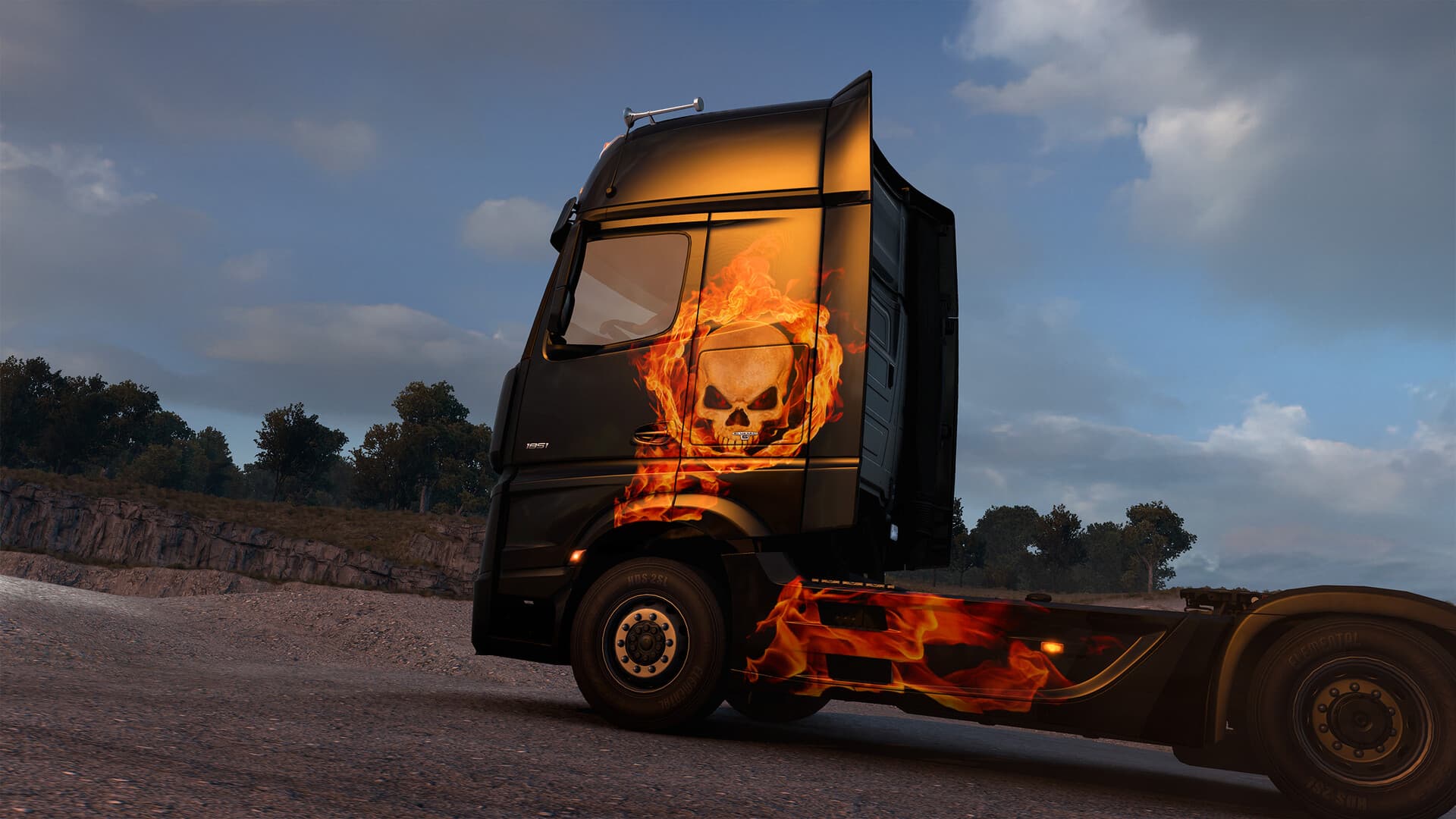 Euro Truck Simulator 2 - Halloween Paint Jobs Pack DLC Steam CD Key - 5