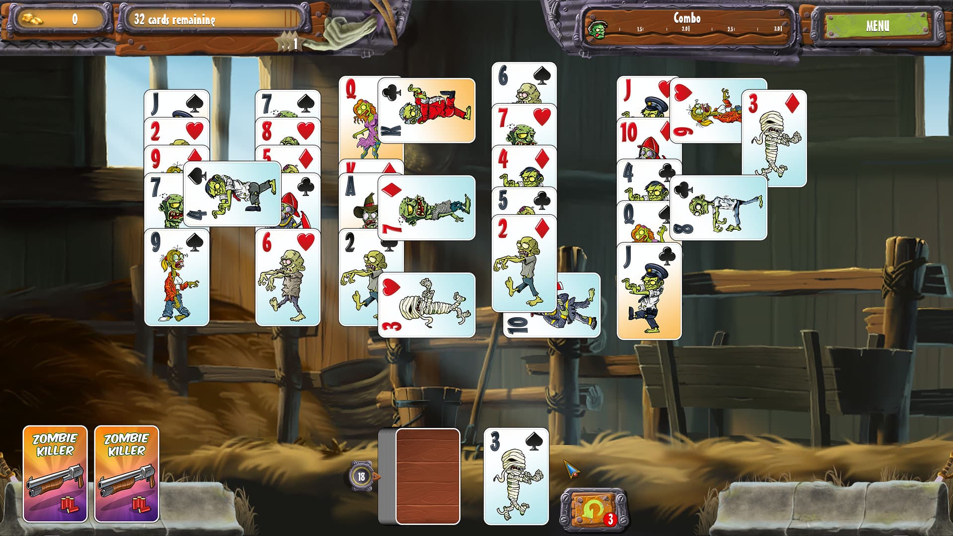 Zombie Solitaire 2 Chapter 2 Steam CD Key - 4