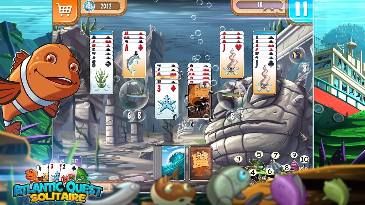 Atlantic Quest Solitaire Steam CD Key - 2
