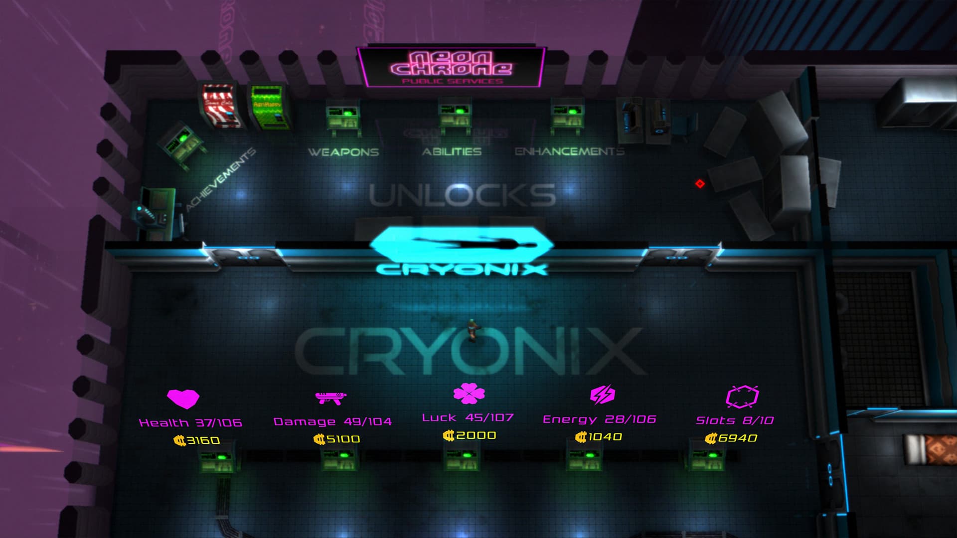 Neon Chrome Steam CD Key - 8
