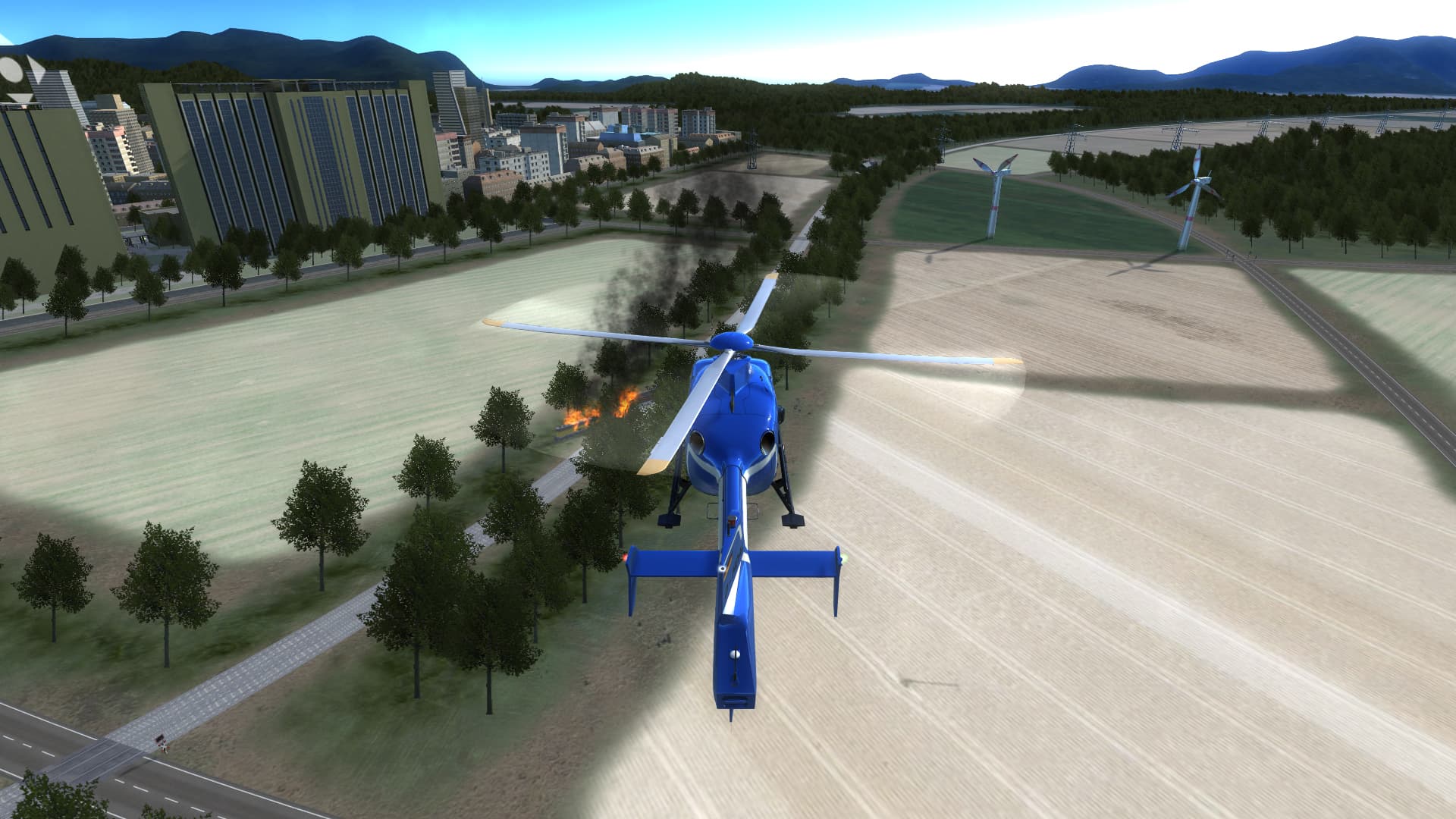Police Helicopter Simulator PC Steam Account - 4