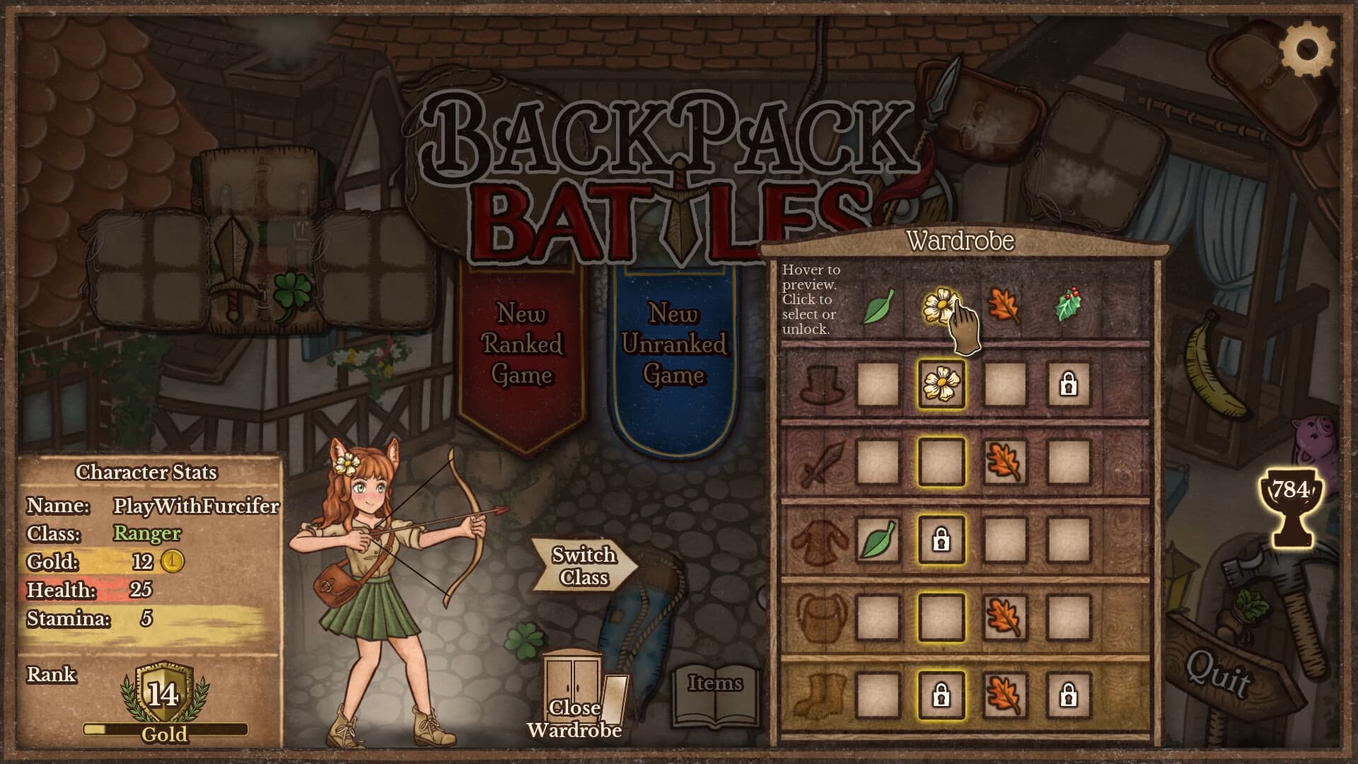 Backpack Battles Steam Account - 8