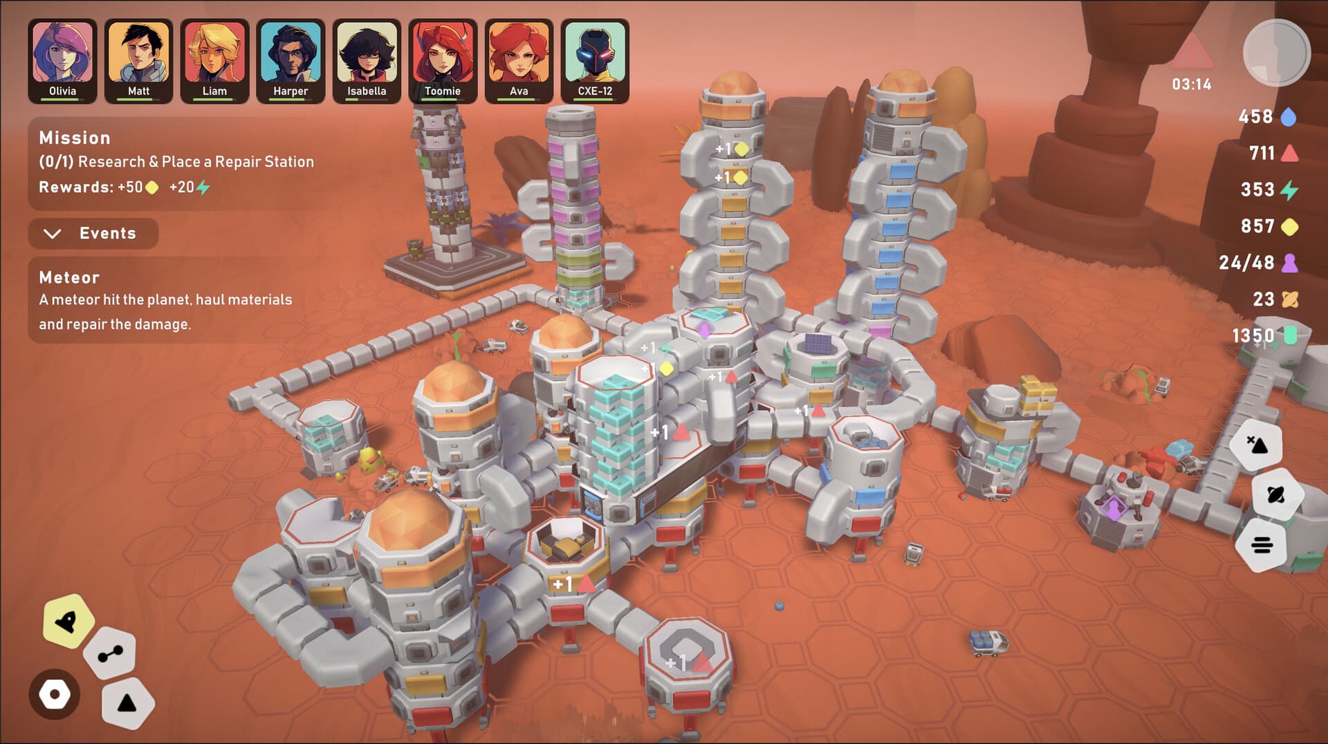 Stellar Settlers: Space Base Builder PC Steam Account - 3