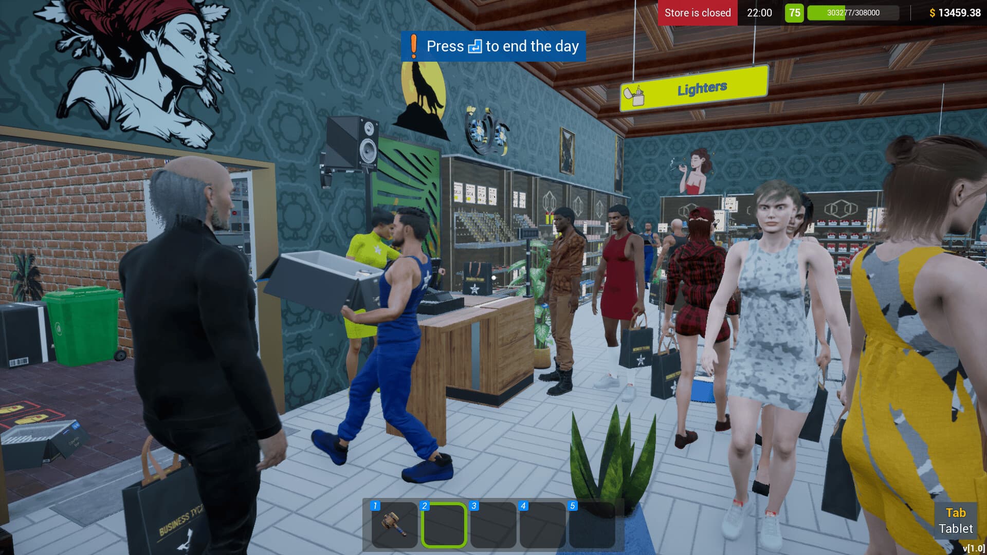 Tobacco Shop Simulator PC Steam Account - 8