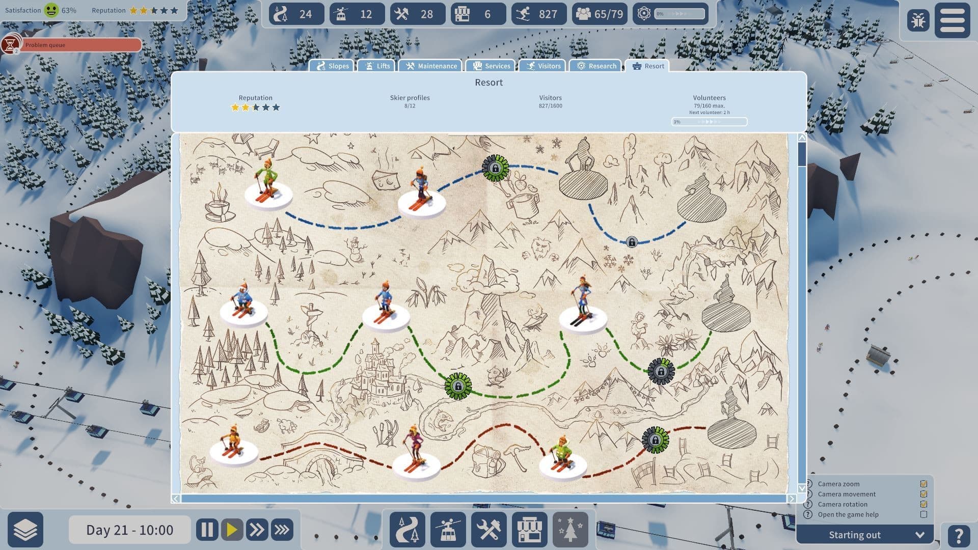 Snowtopia: Ski Resort Builder PC Steam Account - 5