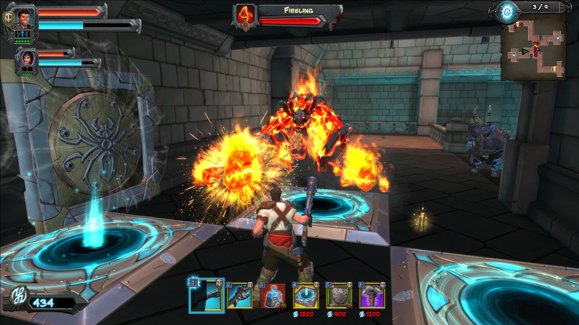 Orcs Must Die 2! Fire and Water Booster Pack Steam CD Key - 3