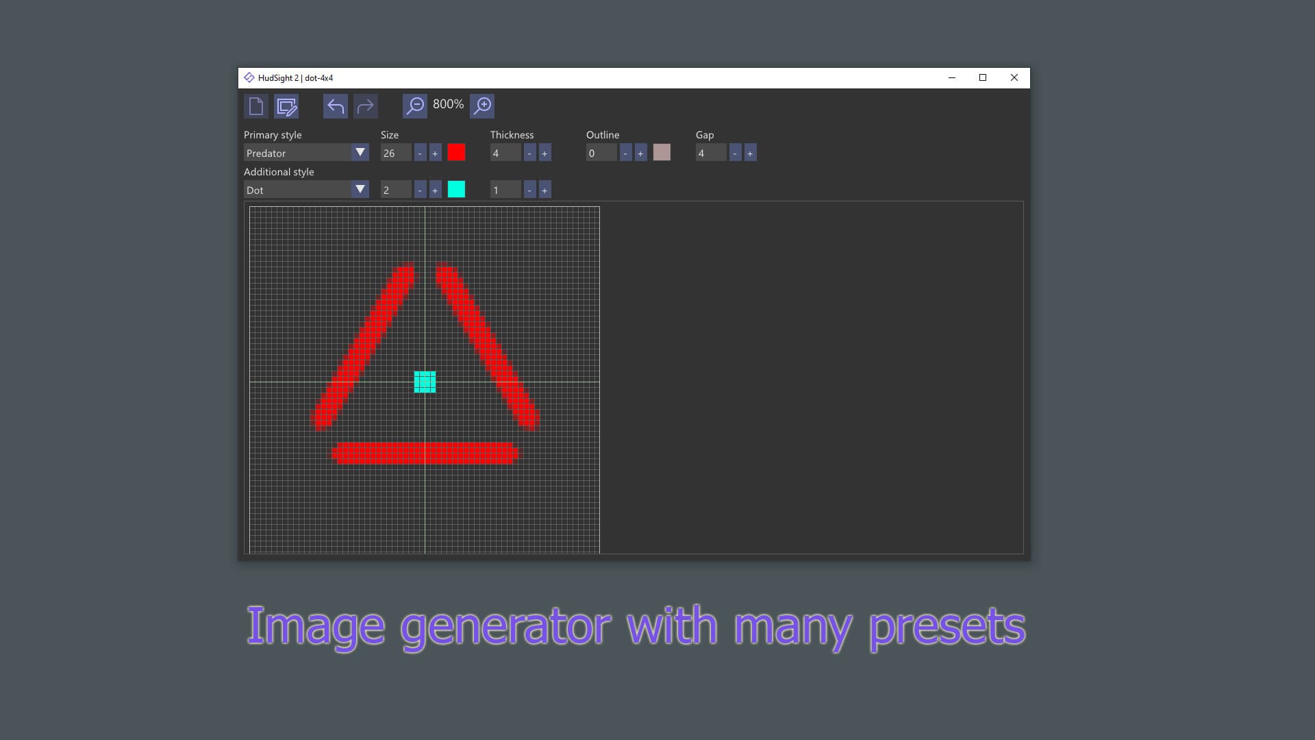 HudSight - crosshair overlay PC Steam Account - 5