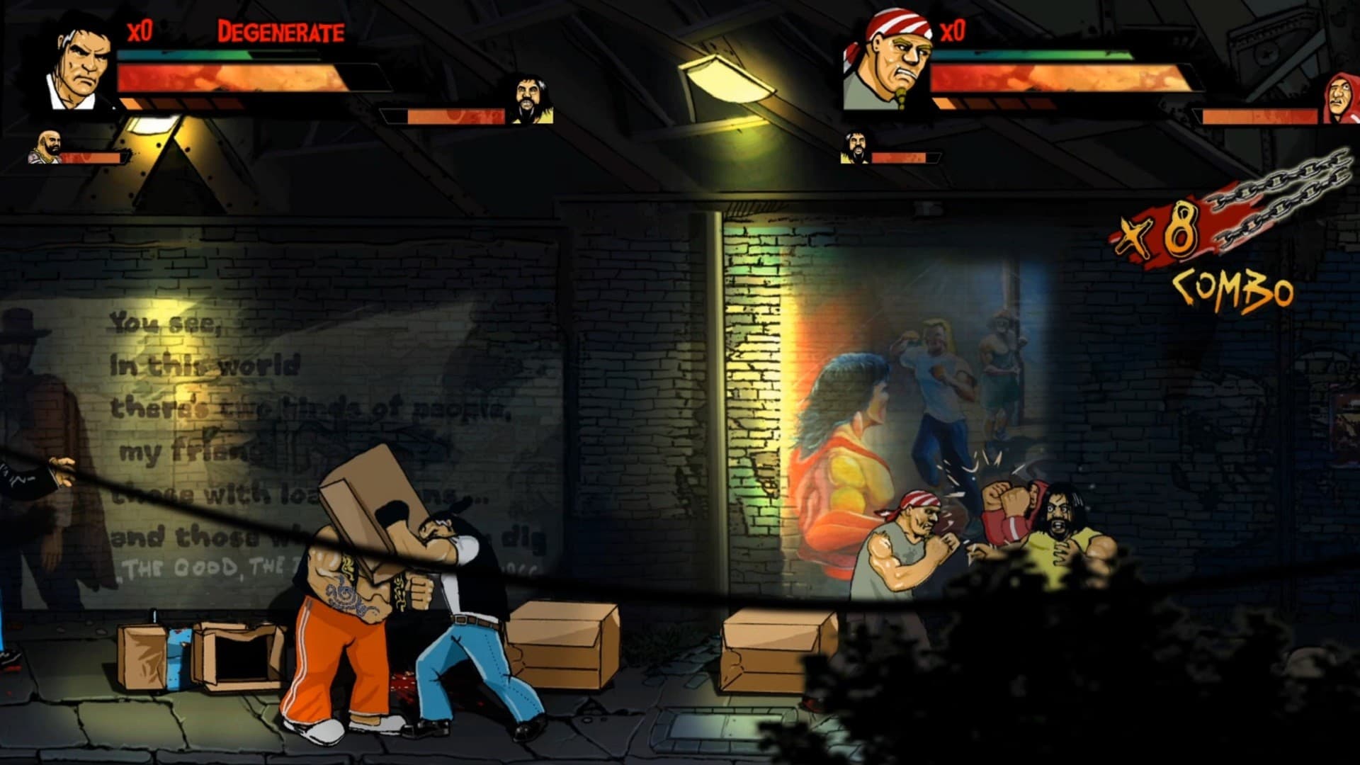 Skinny & Franko: Fists of Violence PC Steam Account - 3