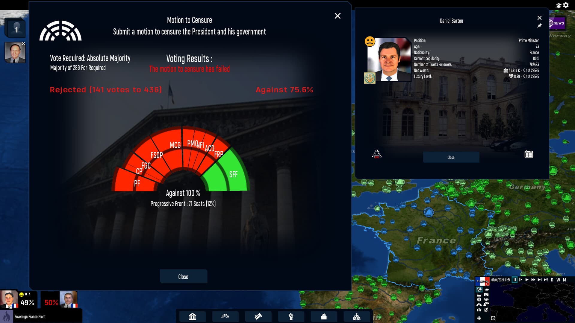 Geo-Political Simulator 2026 Edition PC Steam Account - 5