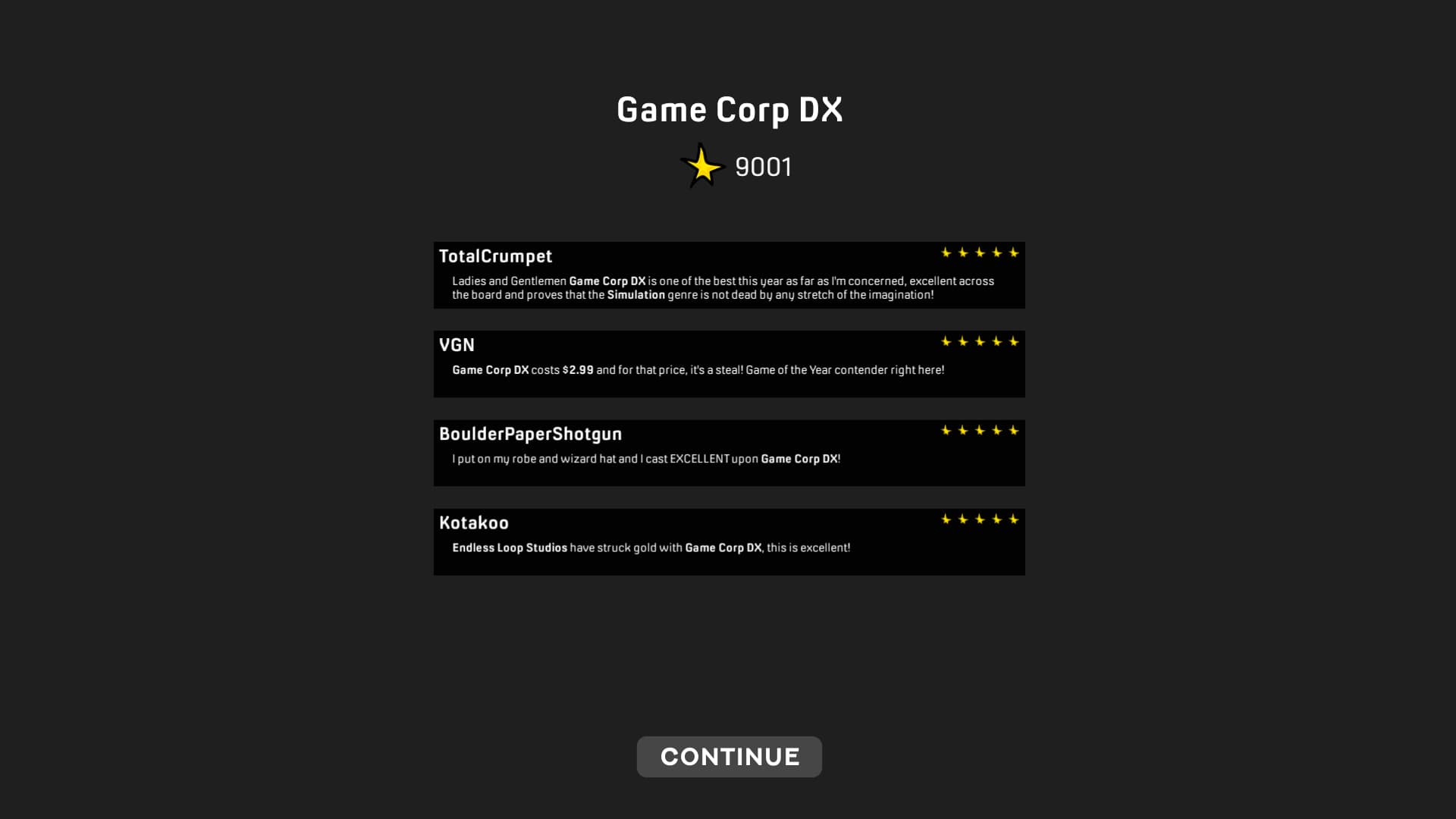 Game Corp DX Steam CD Key - 3