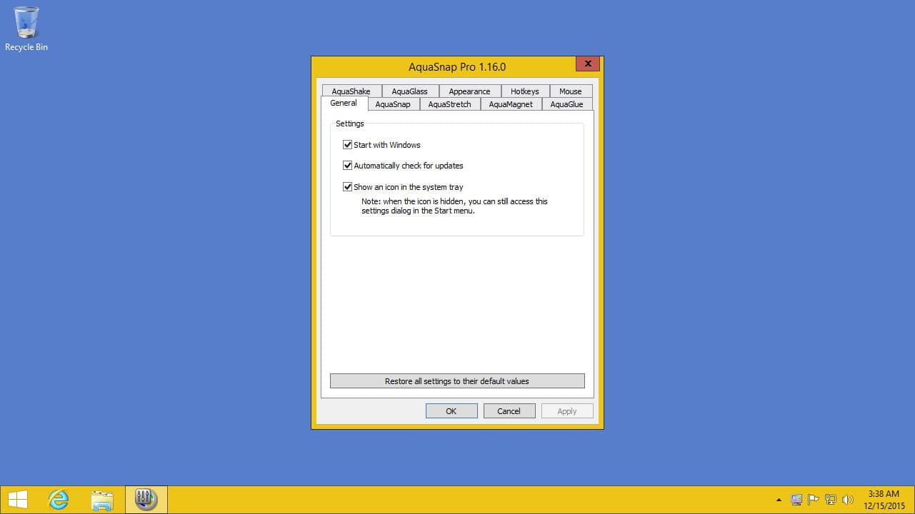 AquaSnap Window Manager Steam CD Key - 2