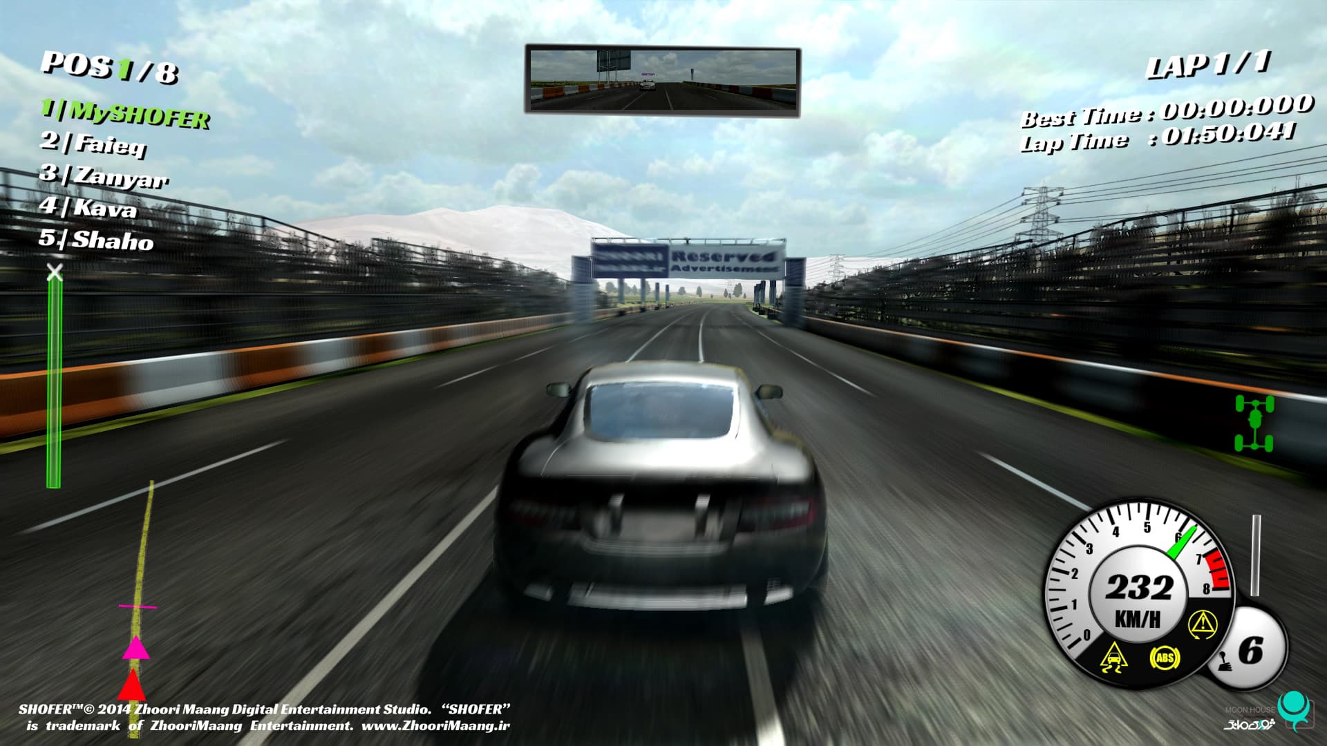 SHOFER Race Driver Steam CD Key - 2