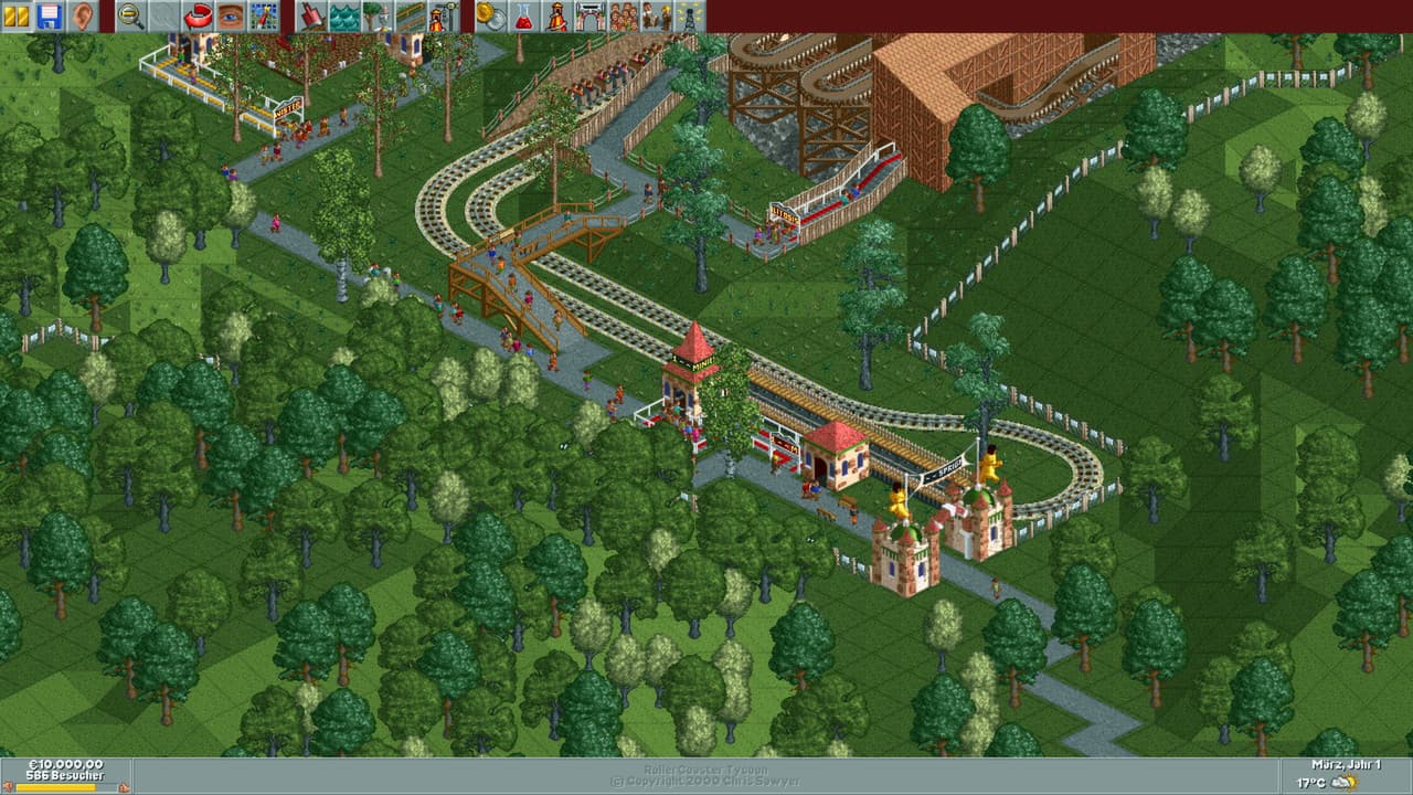 RollerCoaster Tycoon Deluxe Steam CD Key - 3