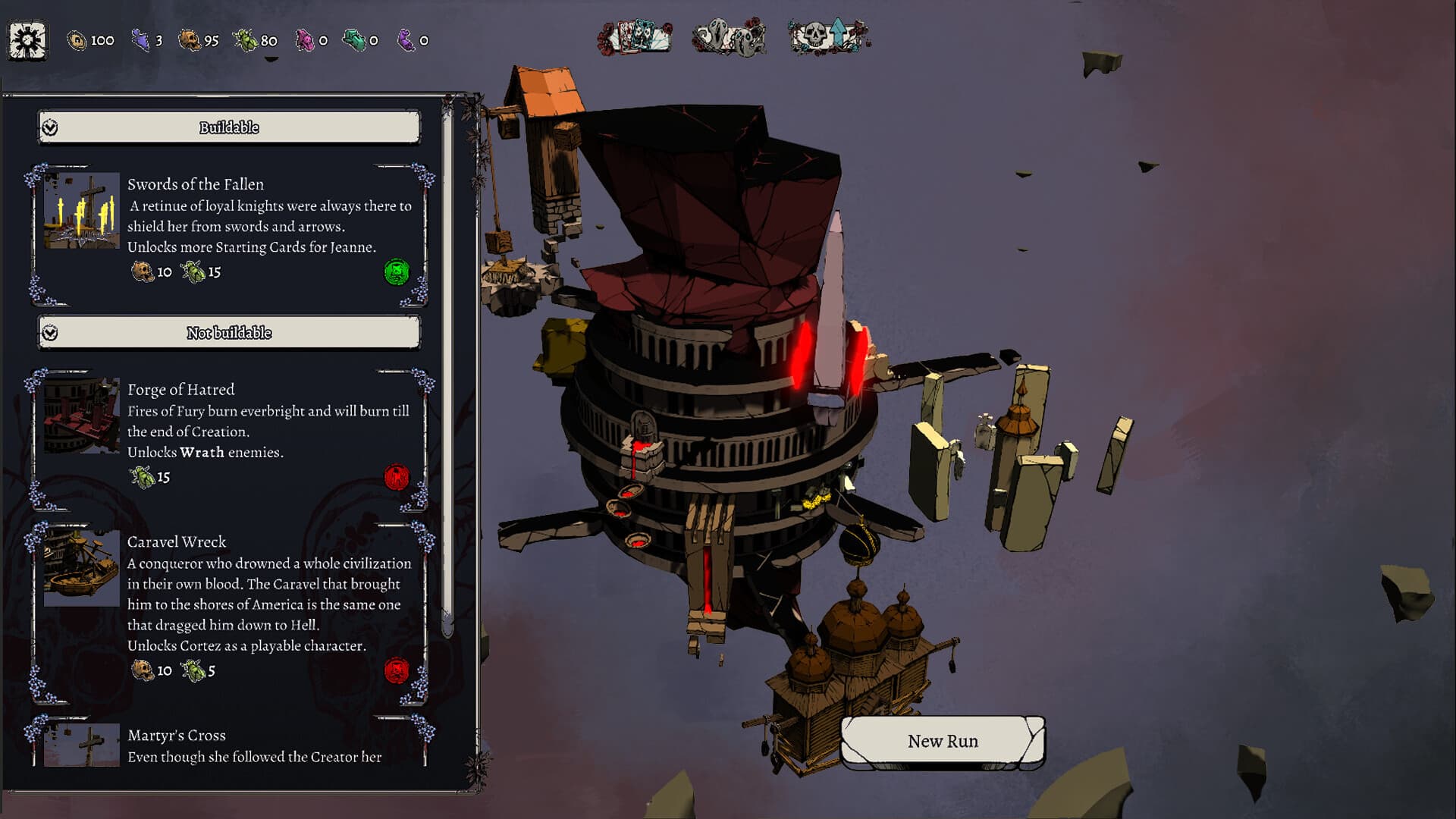 Nadir: A Grimdark Deckbuilder PC Steam Account - 2