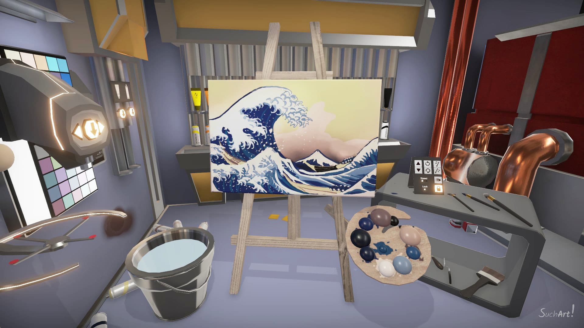 SuchArt: Genius Artist Simulator PC Steam Account - 3