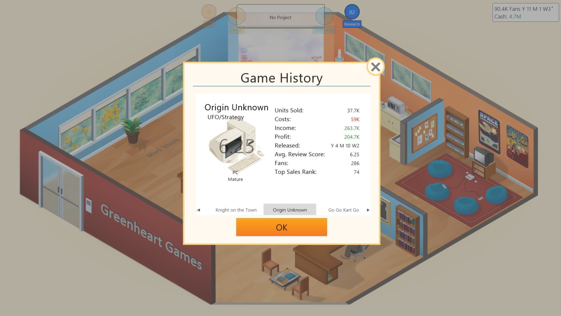 Game Dev Tycoon PC Steam Account - 6
