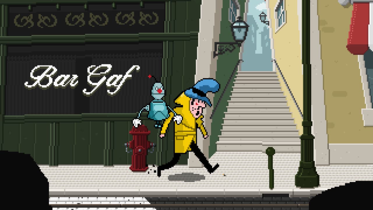 Detective Case and Clown Bot in: Murder in the Hotel Lisbon PC Steam CD Key - 4