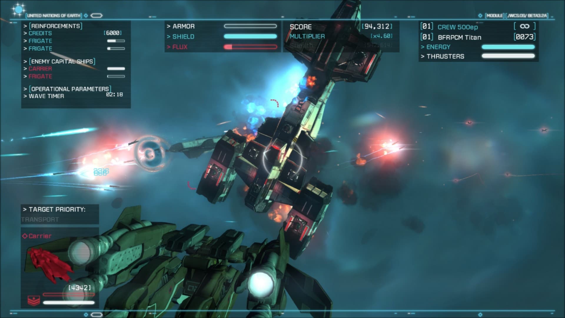 Strike Suit Infinity Steam CD Key - 2