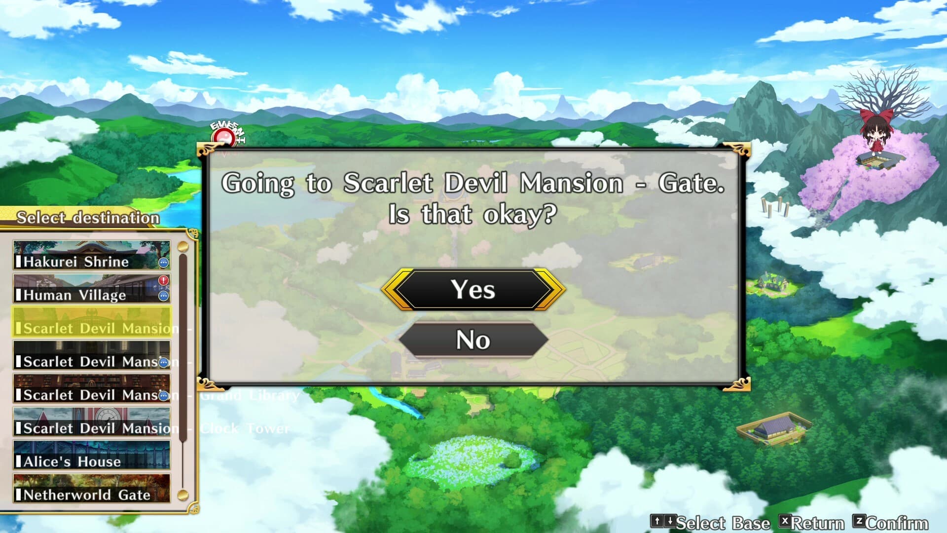Touhou Genso Wanderer -FORESIGHT- PC Steam Account - 6