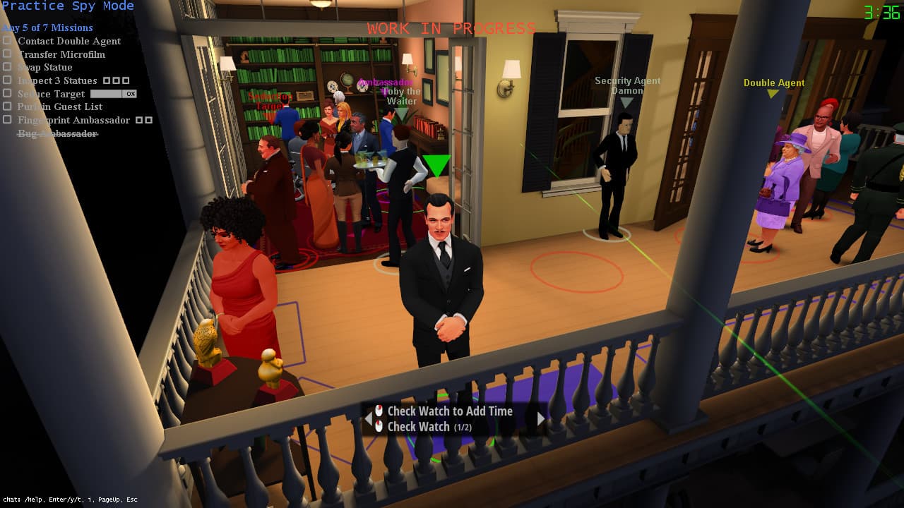 SpyParty PC Steam Account - 3