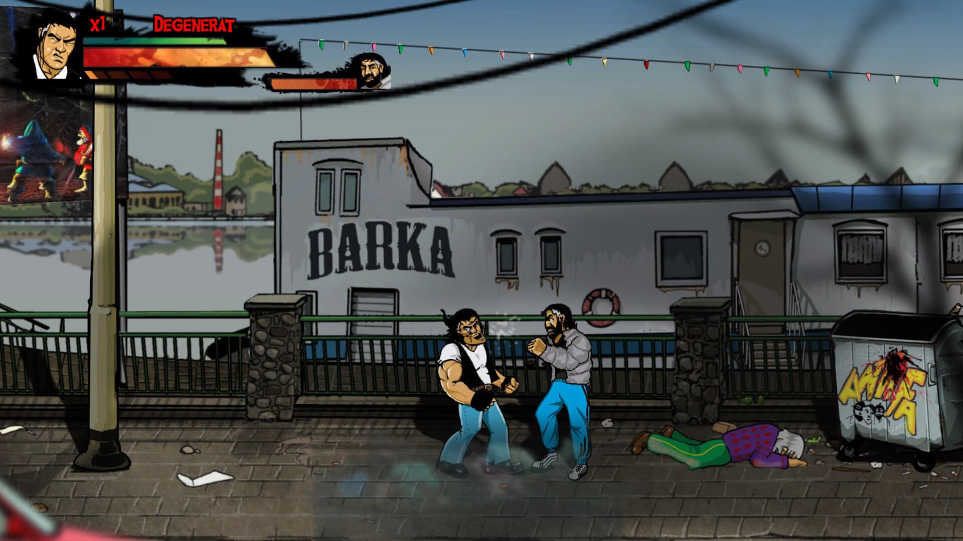 Skinny & Franko: Fists of Violence PC Steam Account - 2