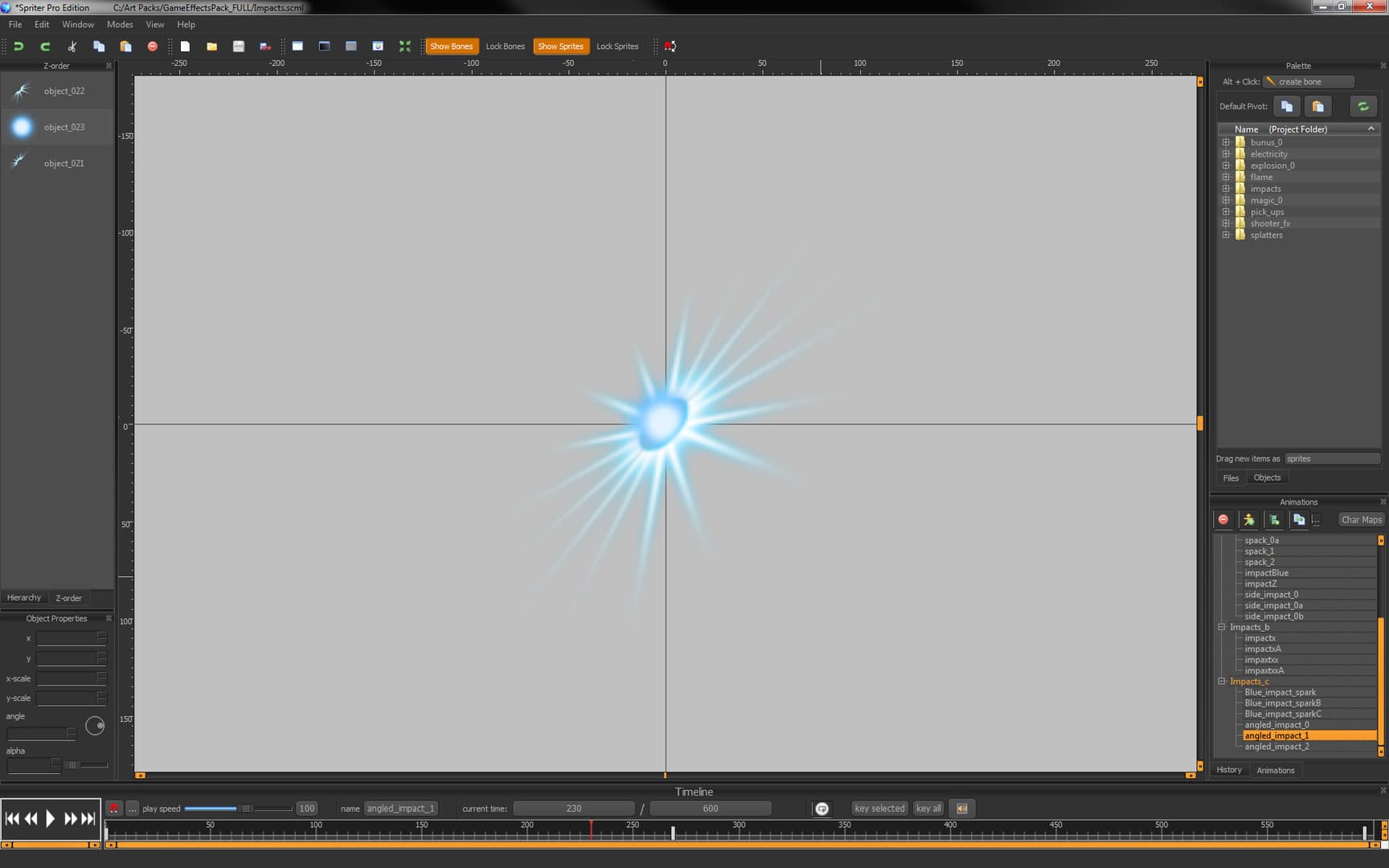 Spriter: Game Effects Pack Steam CD Key - 3