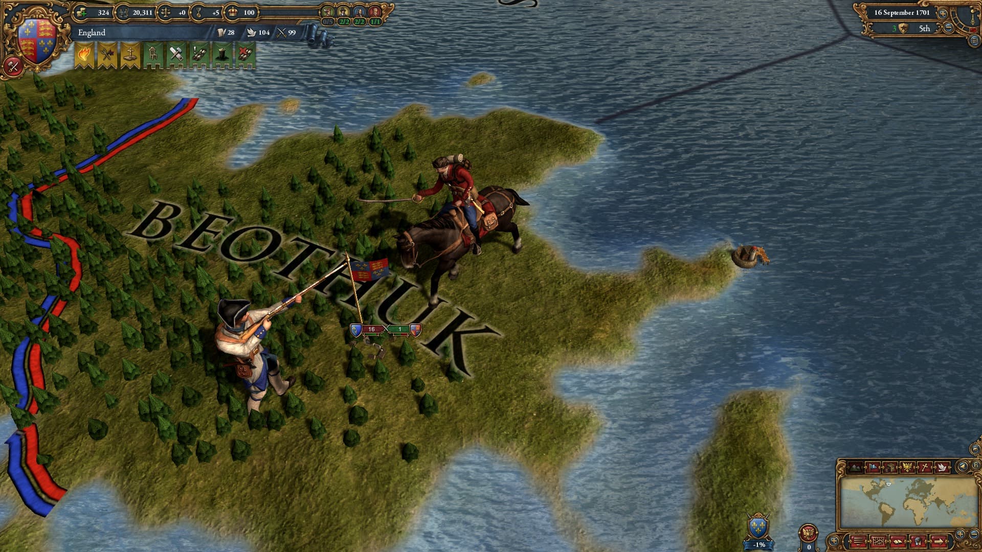 Europa Universalis IV - Colonial British and French Unit Pack DLC PC Steam CD Key - 4