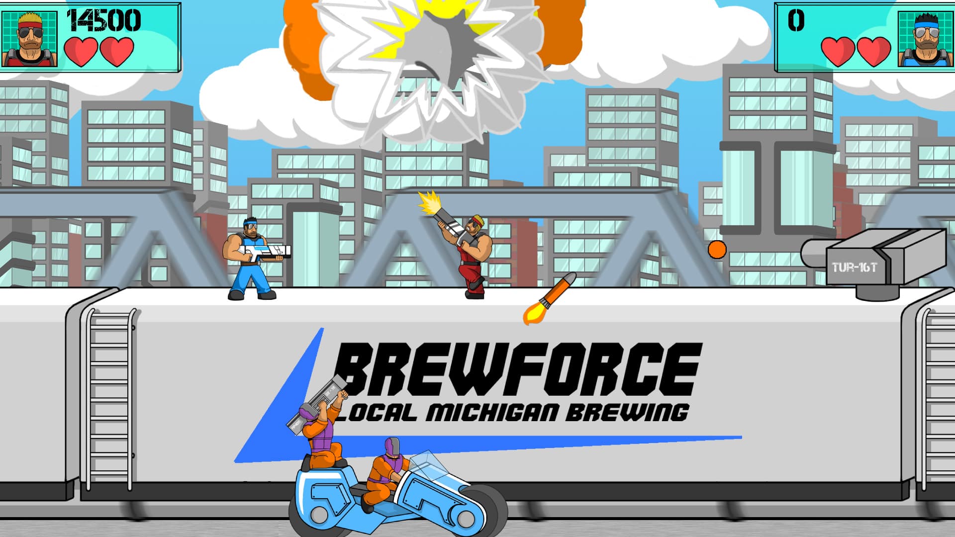 Machine Gun Train Run Steam CD Key - 6