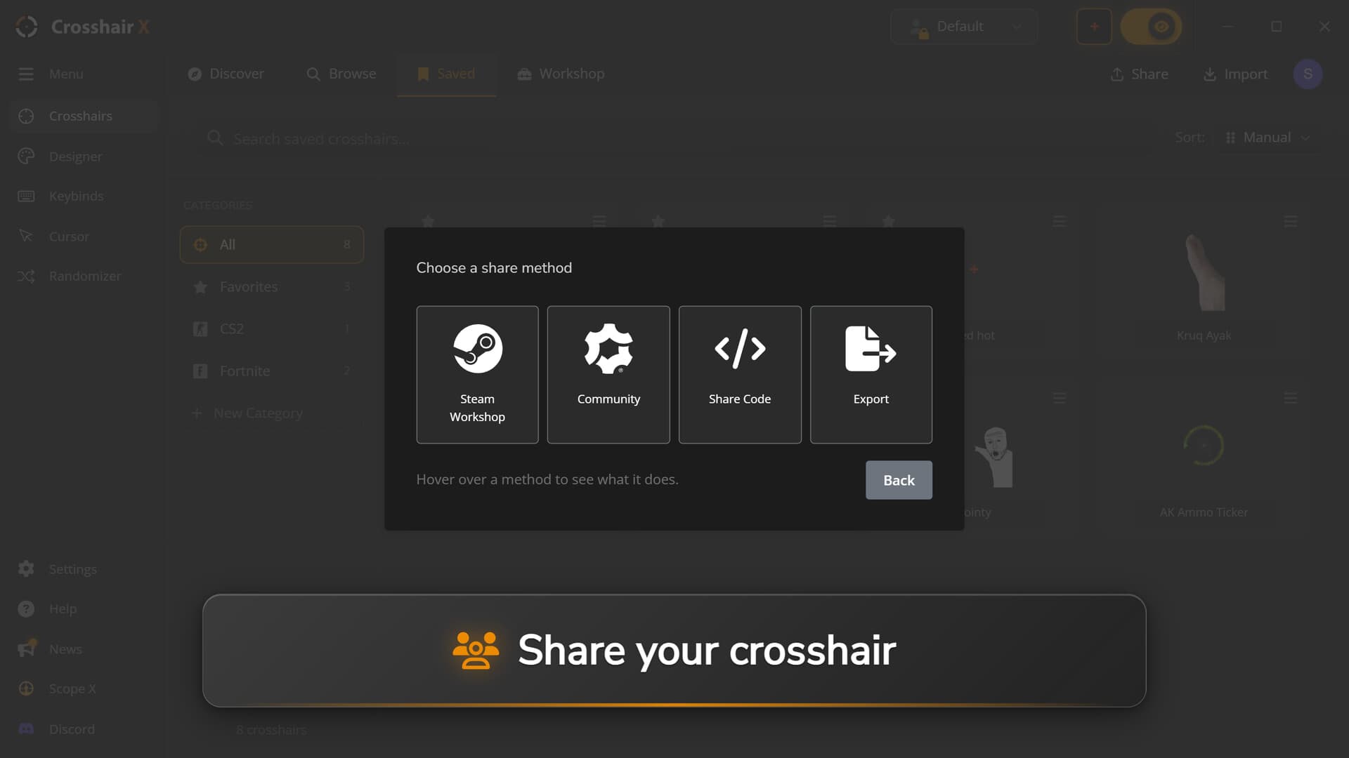 Crosshair X PC Steam Account - 9