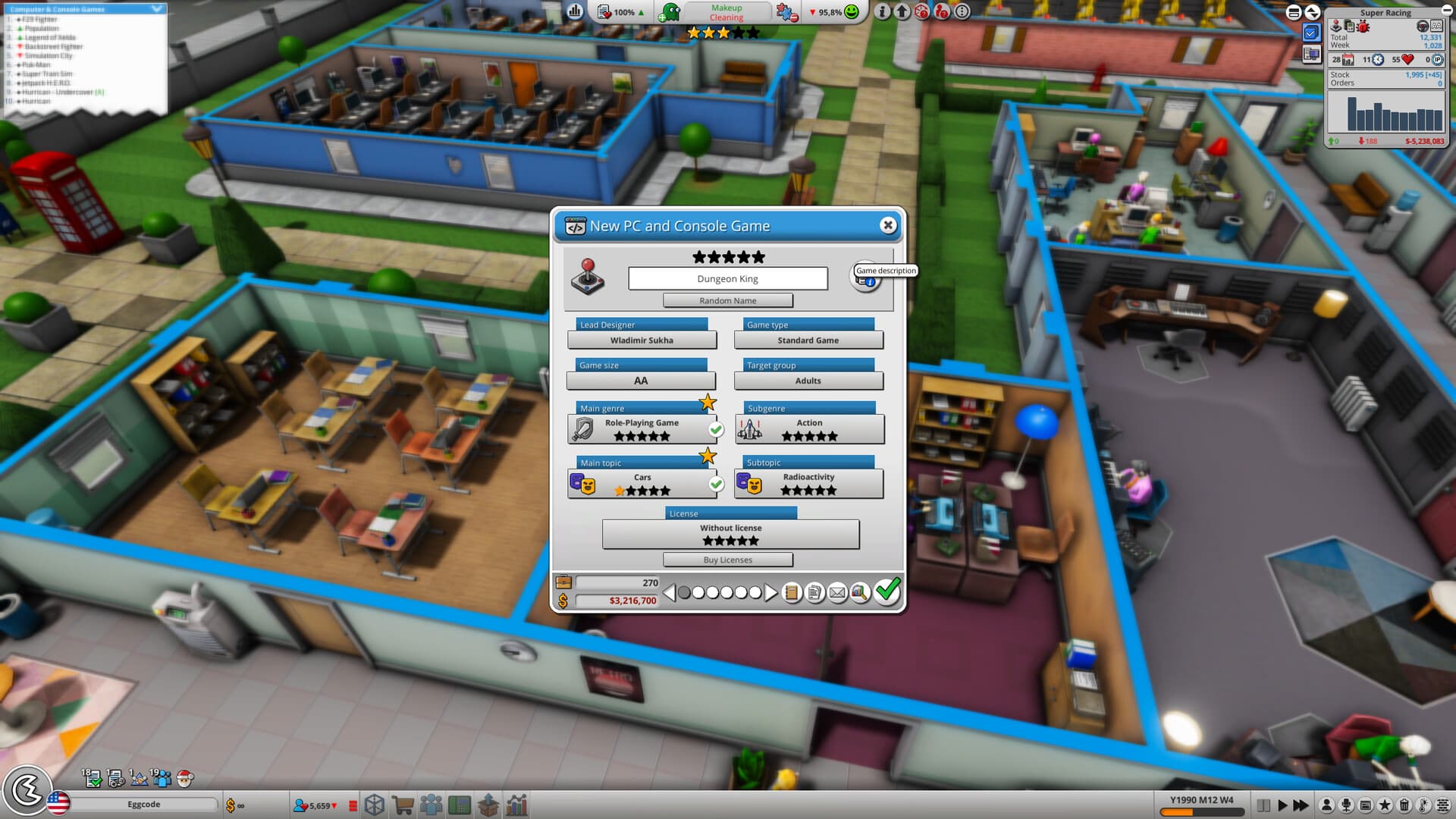 Mad Games Tycoon 2 Steam Account - 6