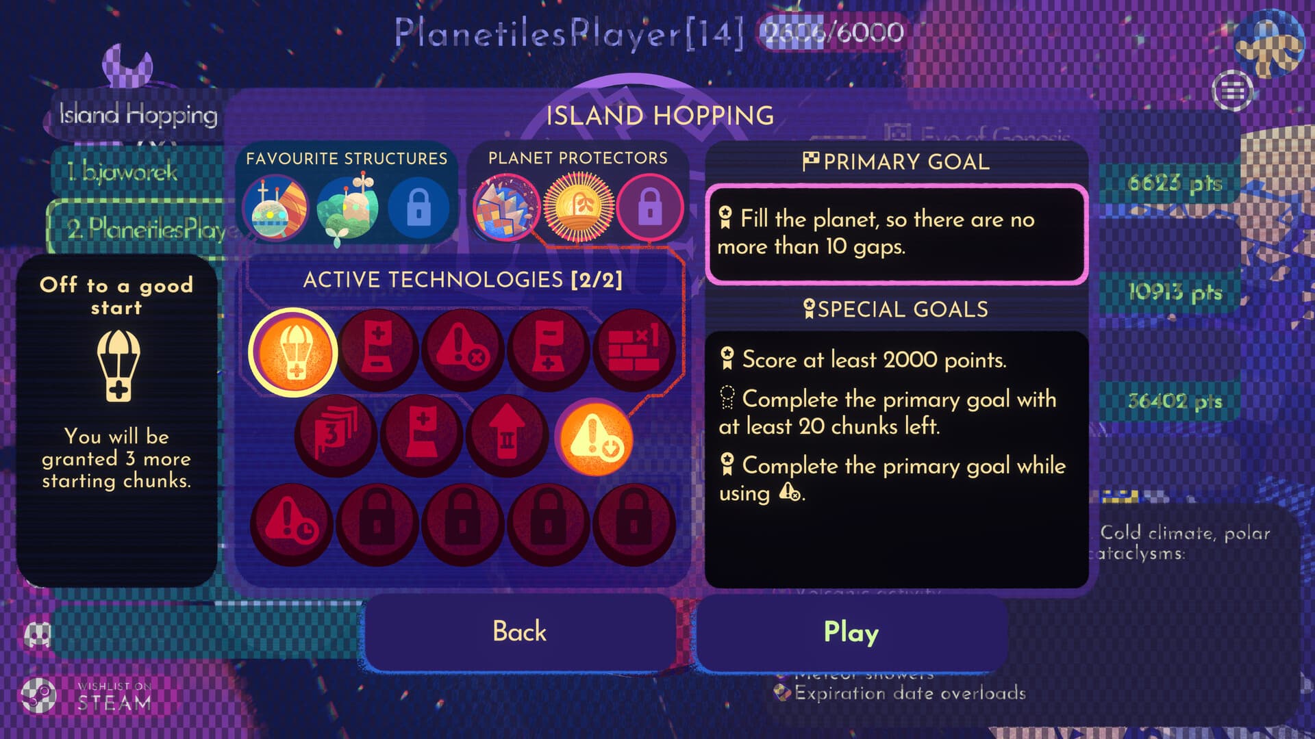 Planetiles PC Steam Account - 7